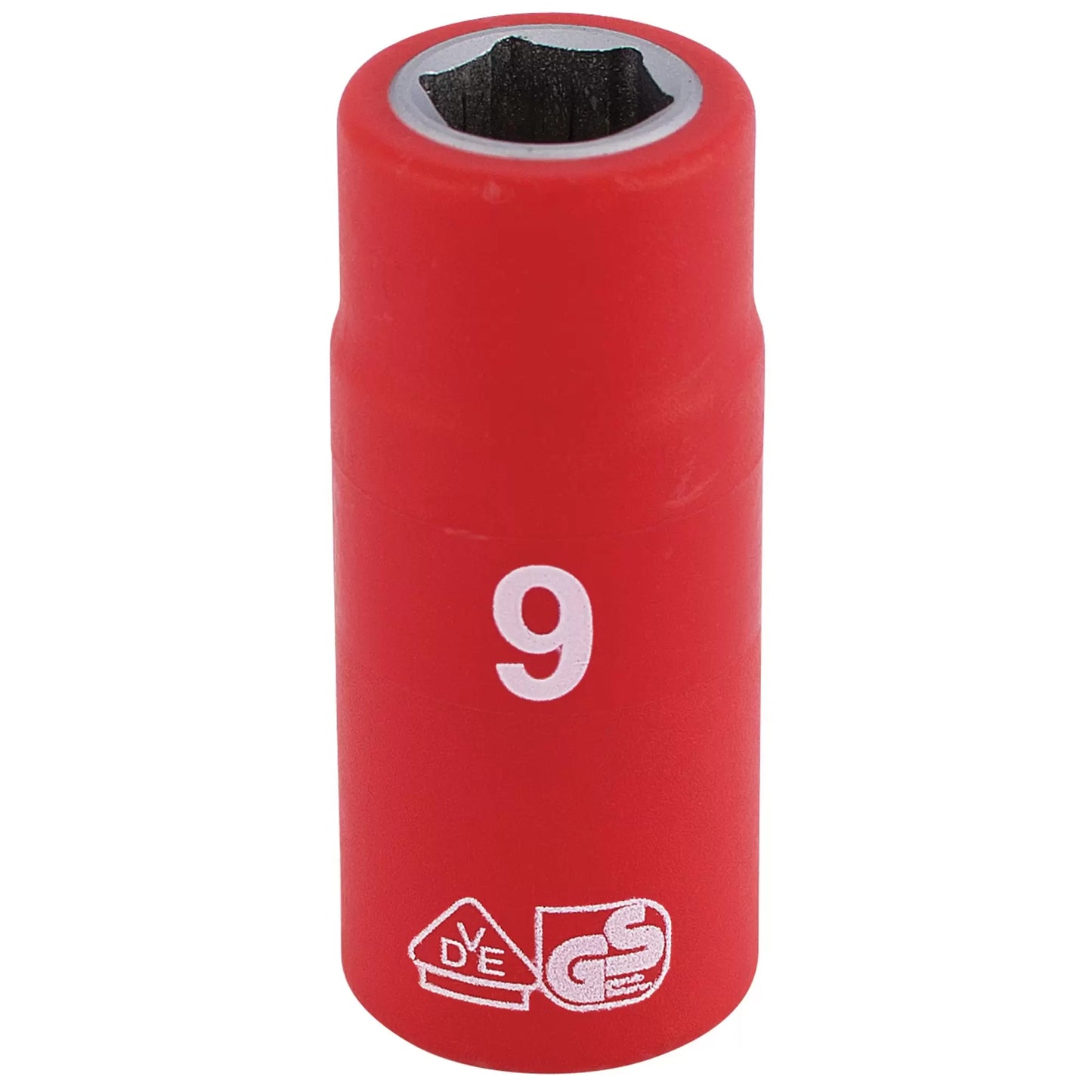 Draper Tools - 31469 - Draper Expert Fully Insulated VDE Socket, 1/4" Sq. Dr., 9mm
