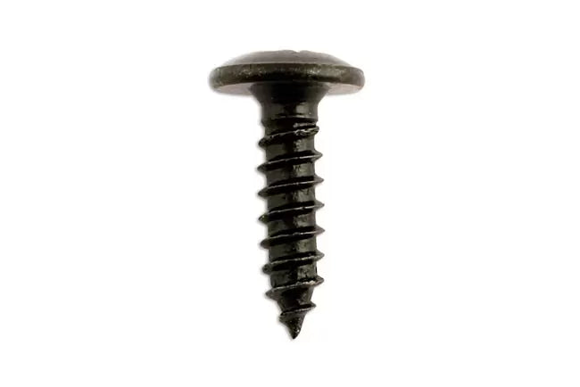 Self Tapper Black Flanged
