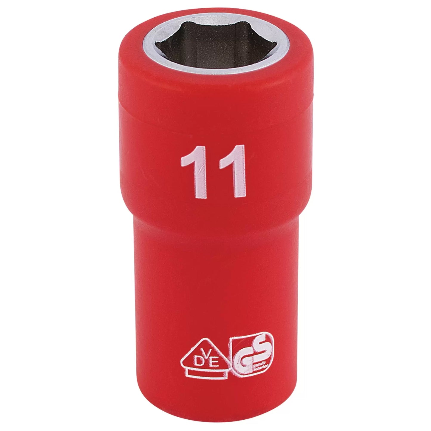 Draper Tools - 31485 - Draper Expert Fully Insulated VDE Socket, 1/4" Sq. Dr., 11mm