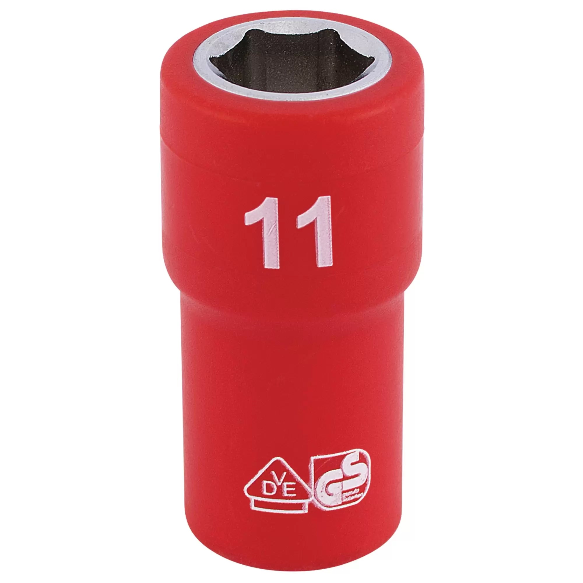 Draper Tools - 31485 - Draper Expert Fully Insulated VDE Socket, 1/4" Sq. Dr., 11mm