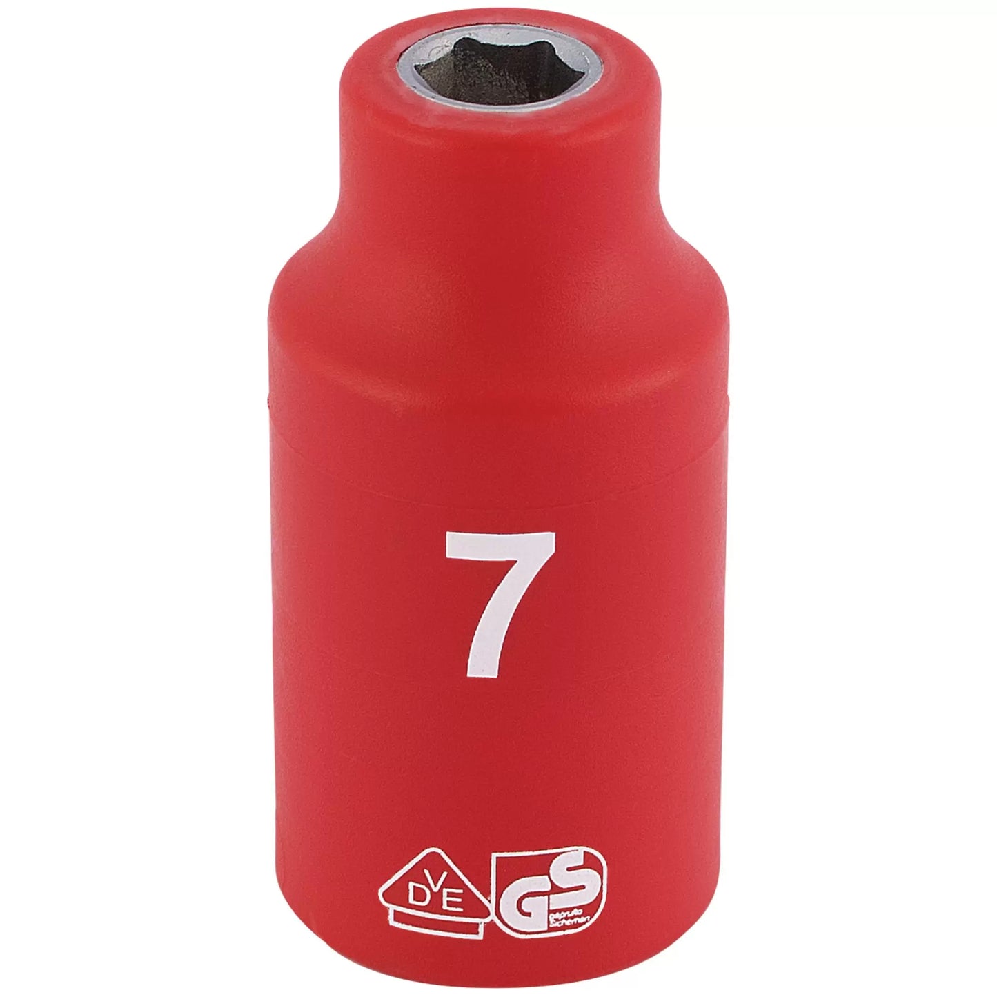 Draper Tools - 31500 - Draper Expert Fully Insulated VDE Socket, 3/8" Sq. Dr., 7mm