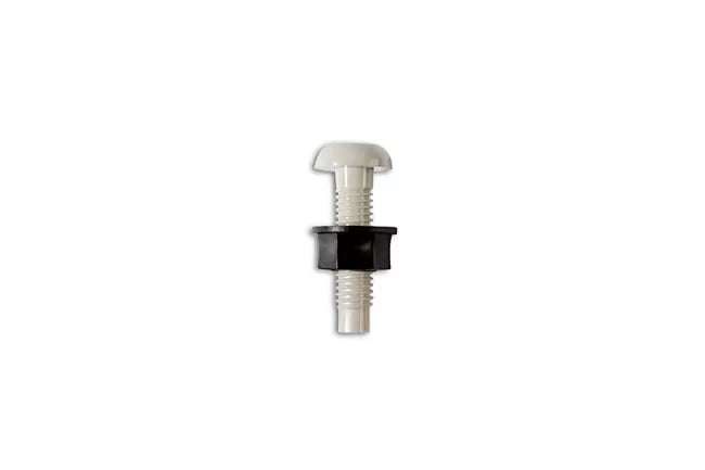 Connect - 31530 - Nylon Number Plate Fixings White 100pc