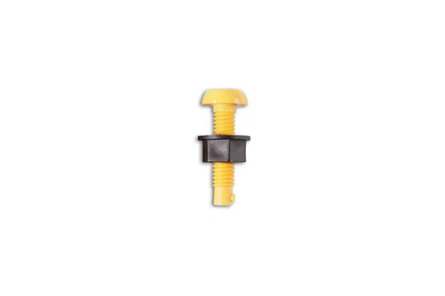 Connect - 31531 - Nylon Number Plate Fixings Yellow 100pc