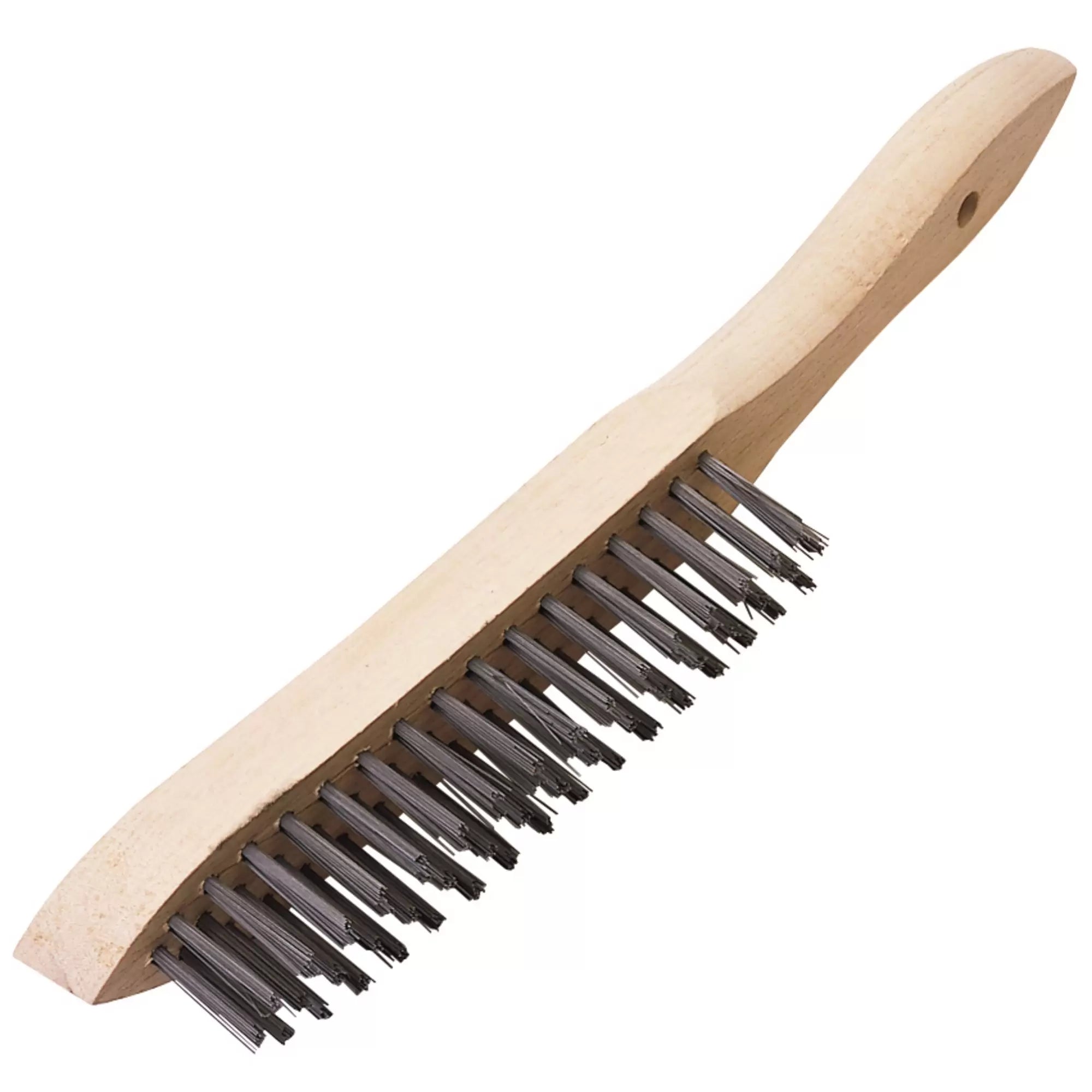 Draper Tools - 31548 - Draper Expert Heavy Duty 3 Row Wire Scratch Brush, 310mm