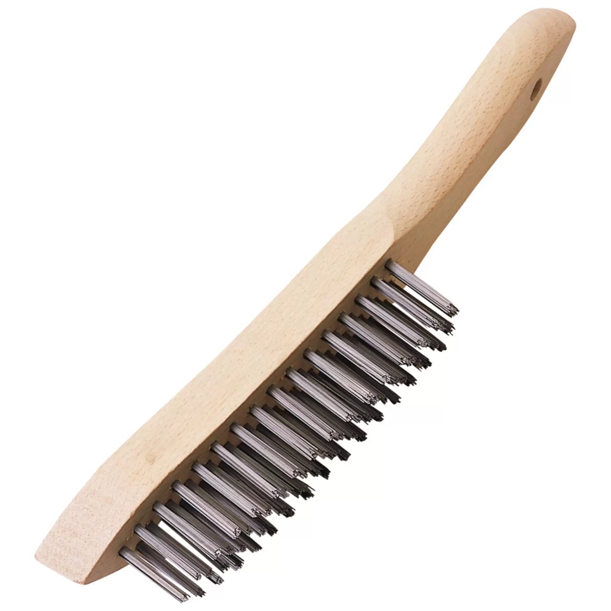 Draper Tools - 31563 - Draper Expert Heavy Duty 4 Row Wire Scratch Brush, 310mm
