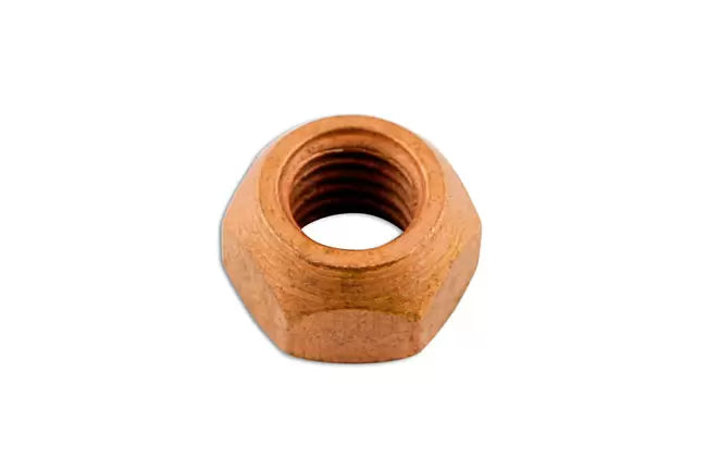 Connect - 31564 - Copper Flashed Nut M8 x 1.25 x 13mm Hex 50pc