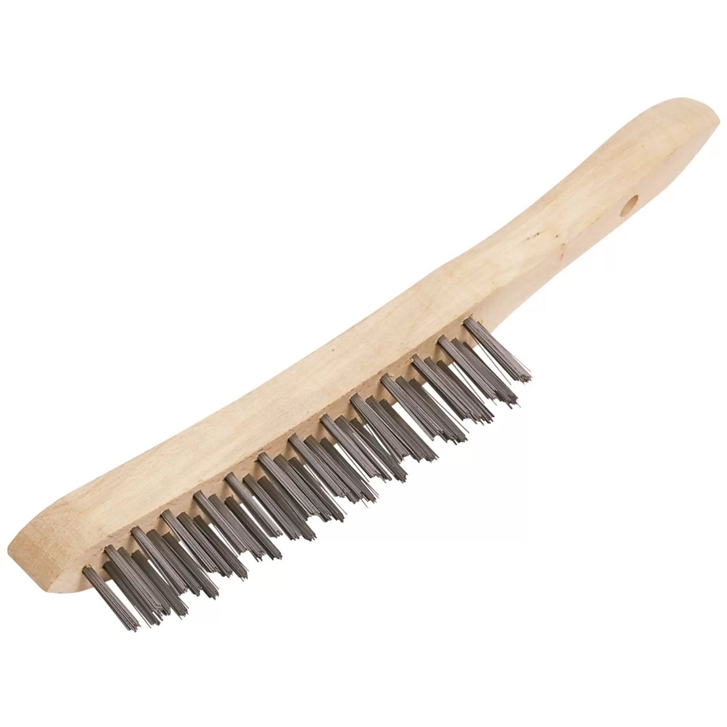 Draper Tools - 31569 - Wire Scratch Brush, 3 Row, 290mm