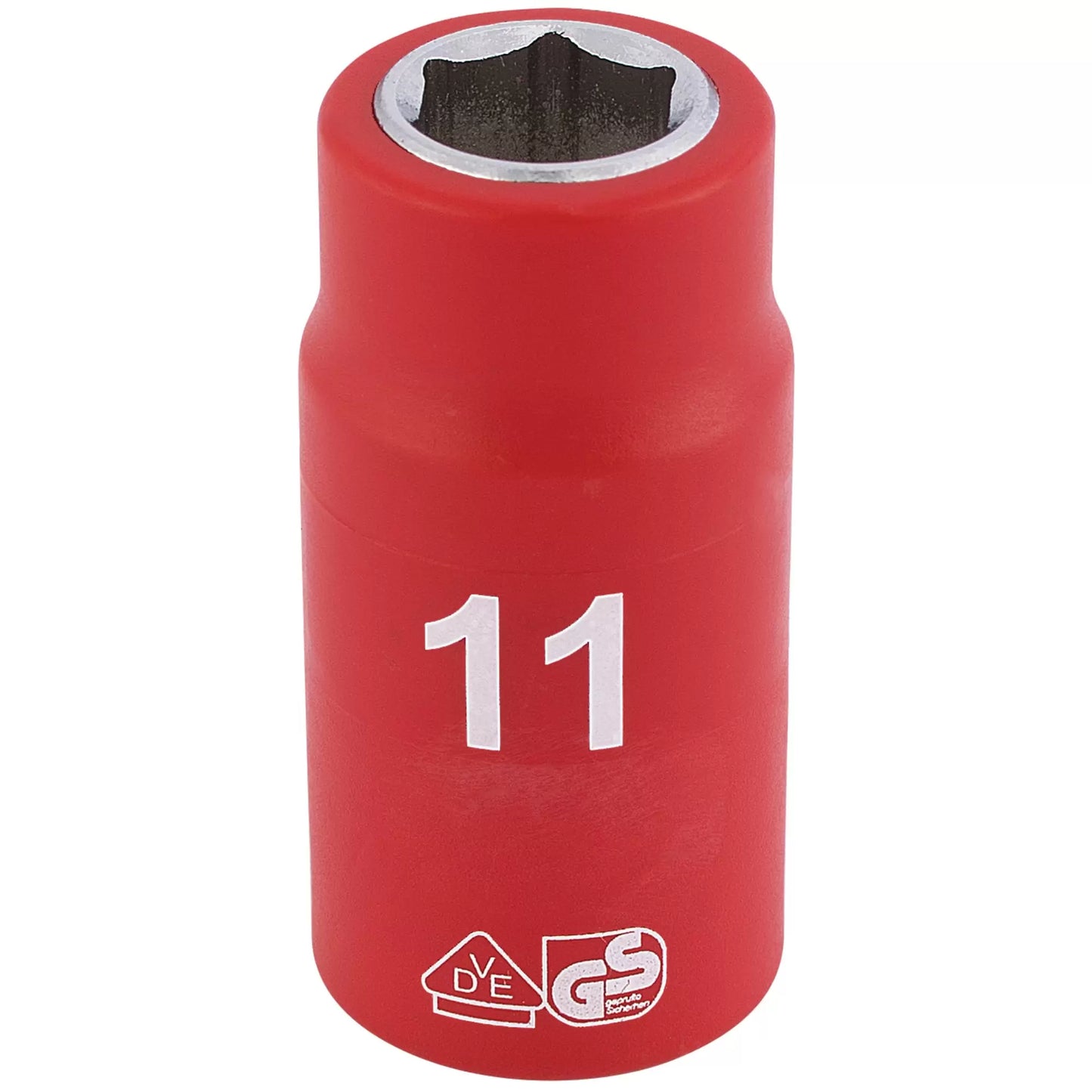 Draper Tools - 31571 - Draper Expert Fully Insulated VDE Socket, 3/8" Sq. Dr., 11mm