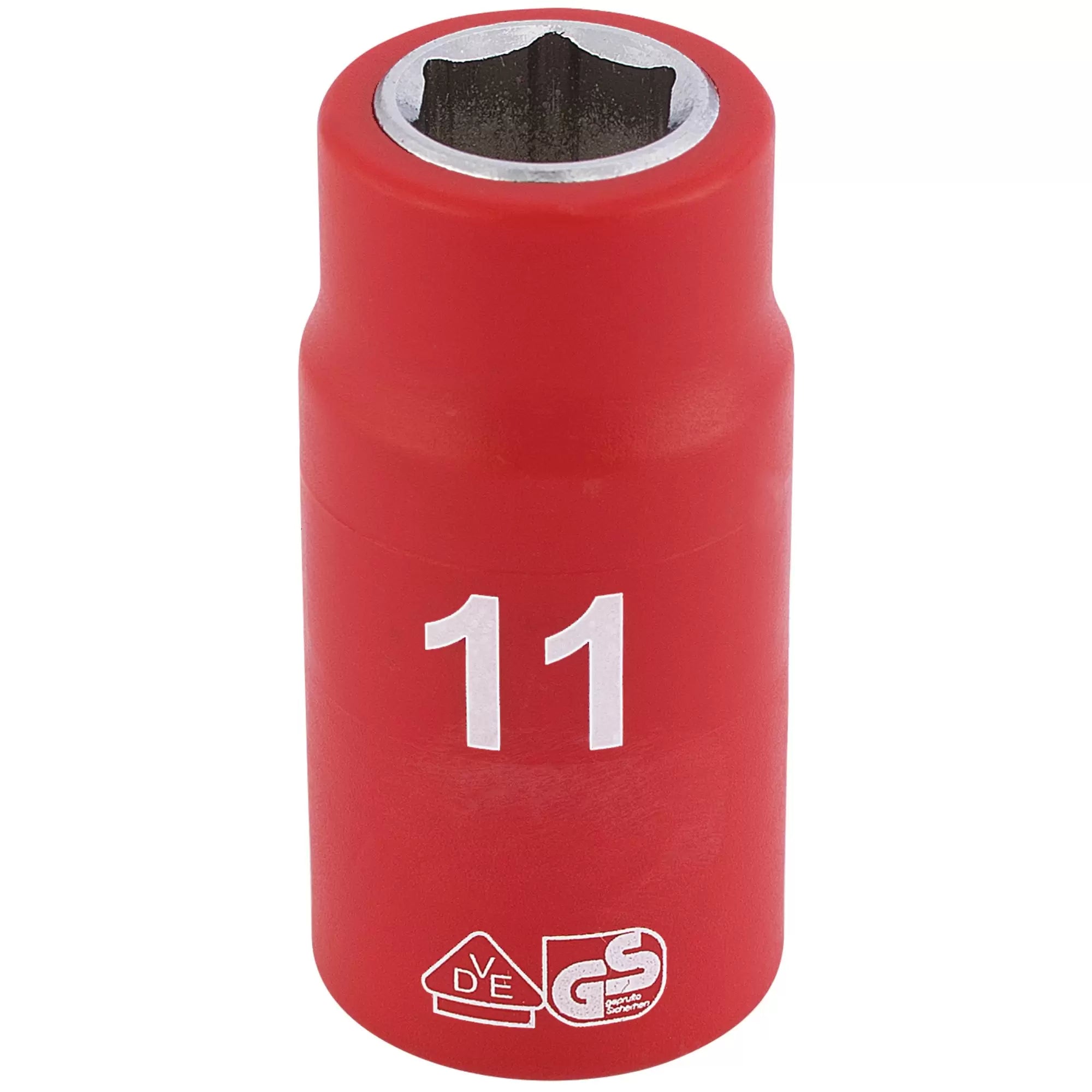 Draper Tools - 31571 - Draper Expert Fully Insulated VDE Socket, 3/8" Sq. Dr., 11mm