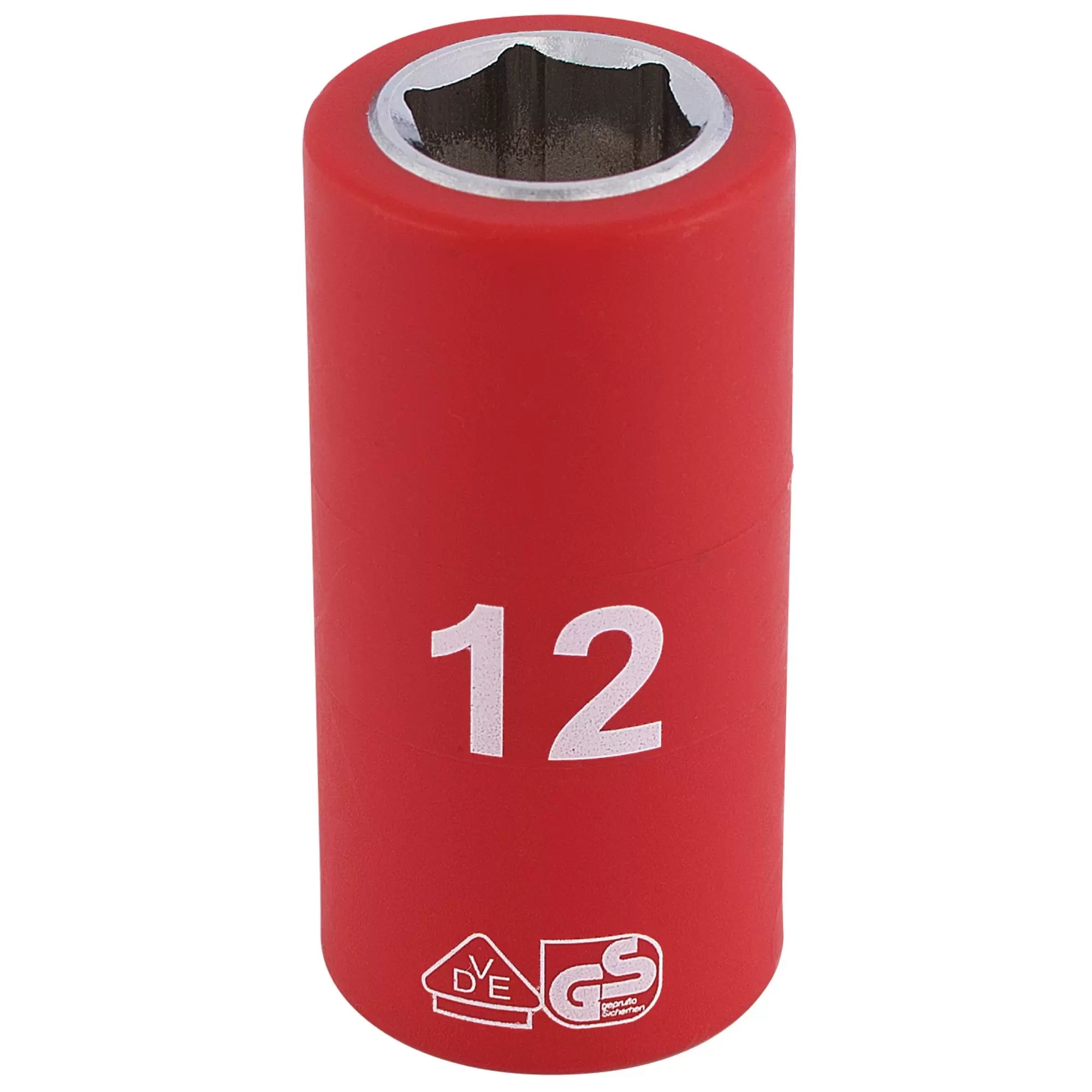 Draper Tools - 31615 - Draper Expert Fully Insulated VDE Socket, 3/8" Sq. Dr., 12mm