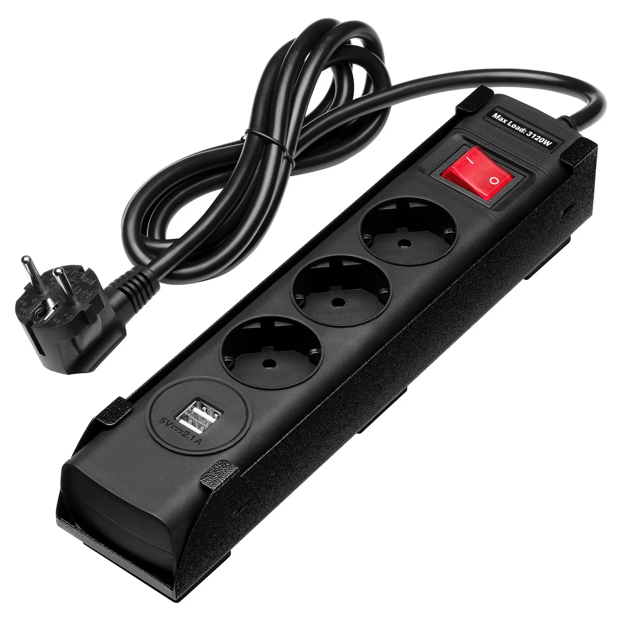 Draper Tools - 31712 - BUNKER EU Power Strip with Magnetic Holder