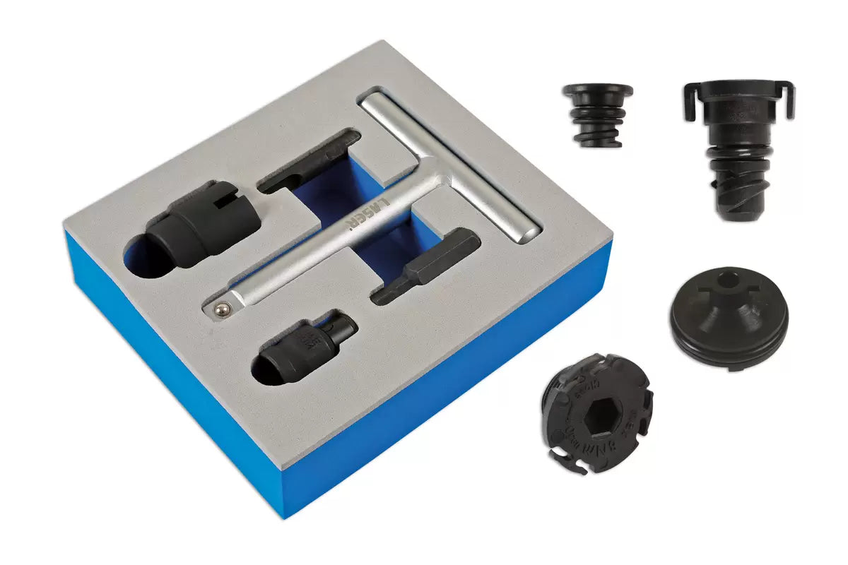 Plastic Sump Plug Assortment & Laser Plug Removal Kit