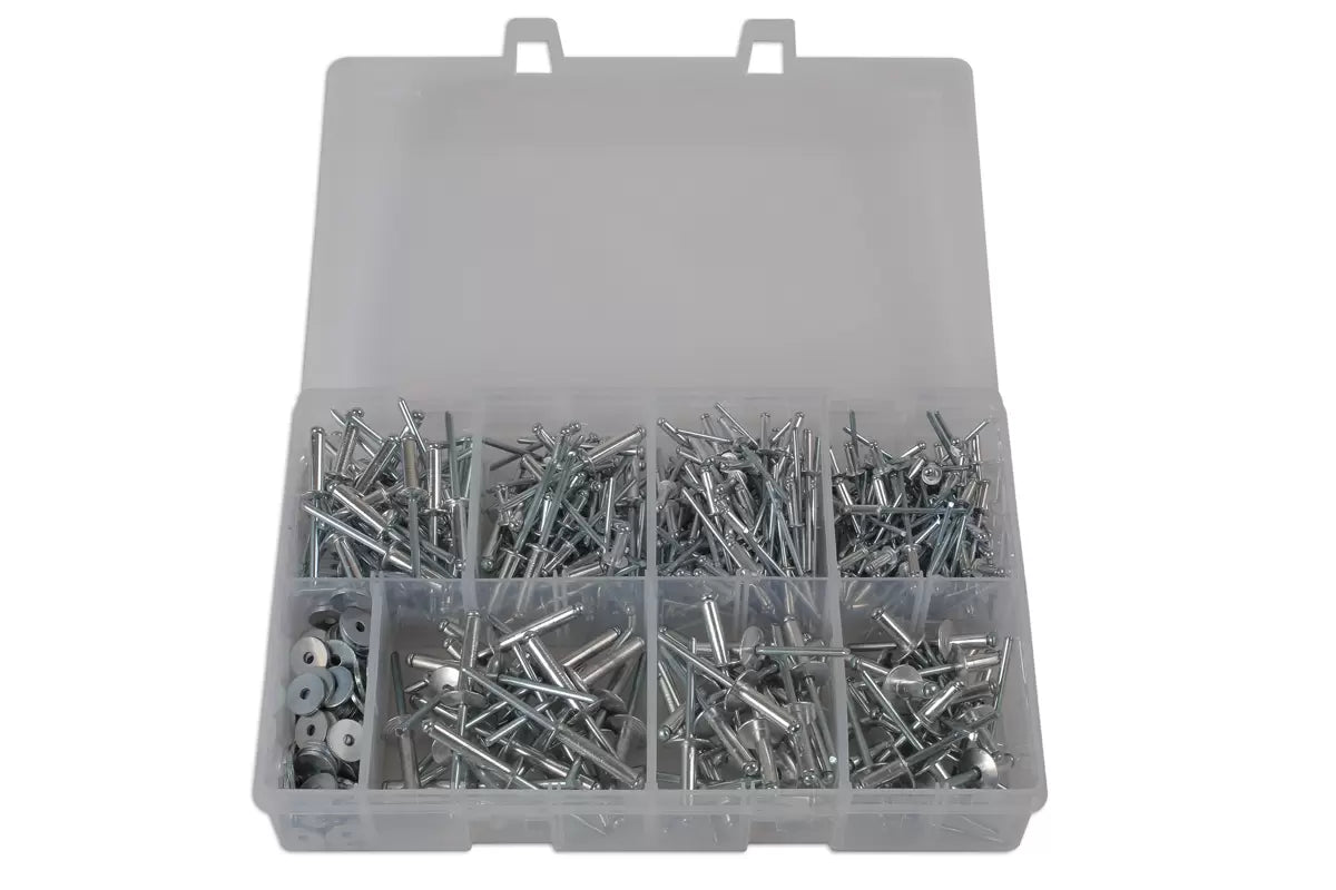 Connect - 31843 - Assorted Popular Rivets 475pc
