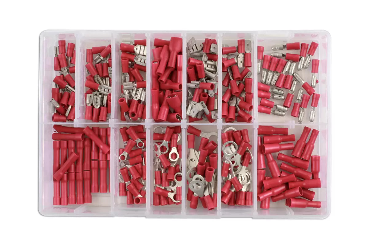 Connect - 31850 - Assorted Red Terminals Box 260pc