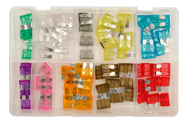Connect - 31856 - Assorted Standard Blade Fuses 80pc