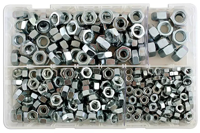Steel Nuts Assorted Box