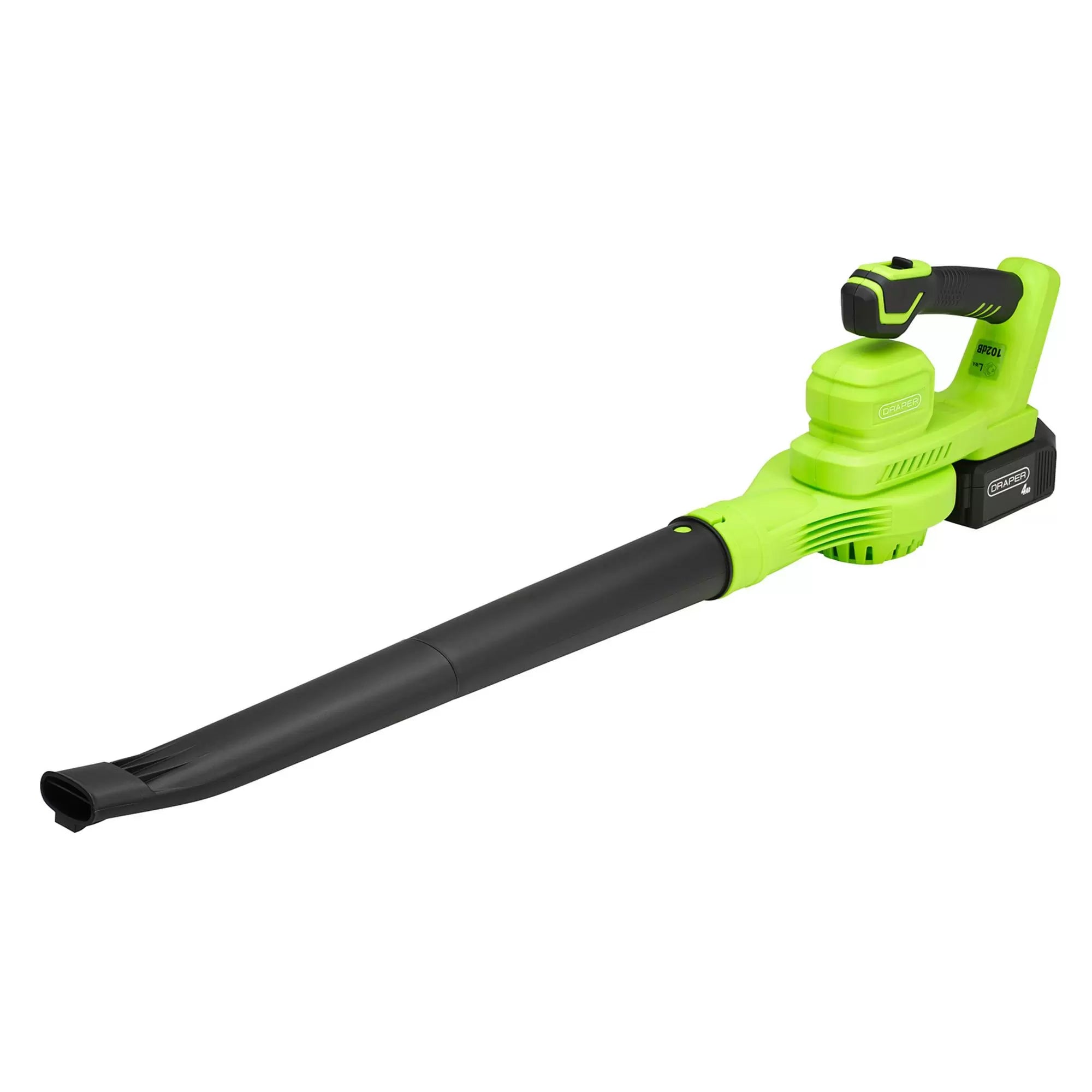 Draper Tools - 31863 - 18V Leaf Blower, 1 x 4.0Ah Battery, 1 x Charger