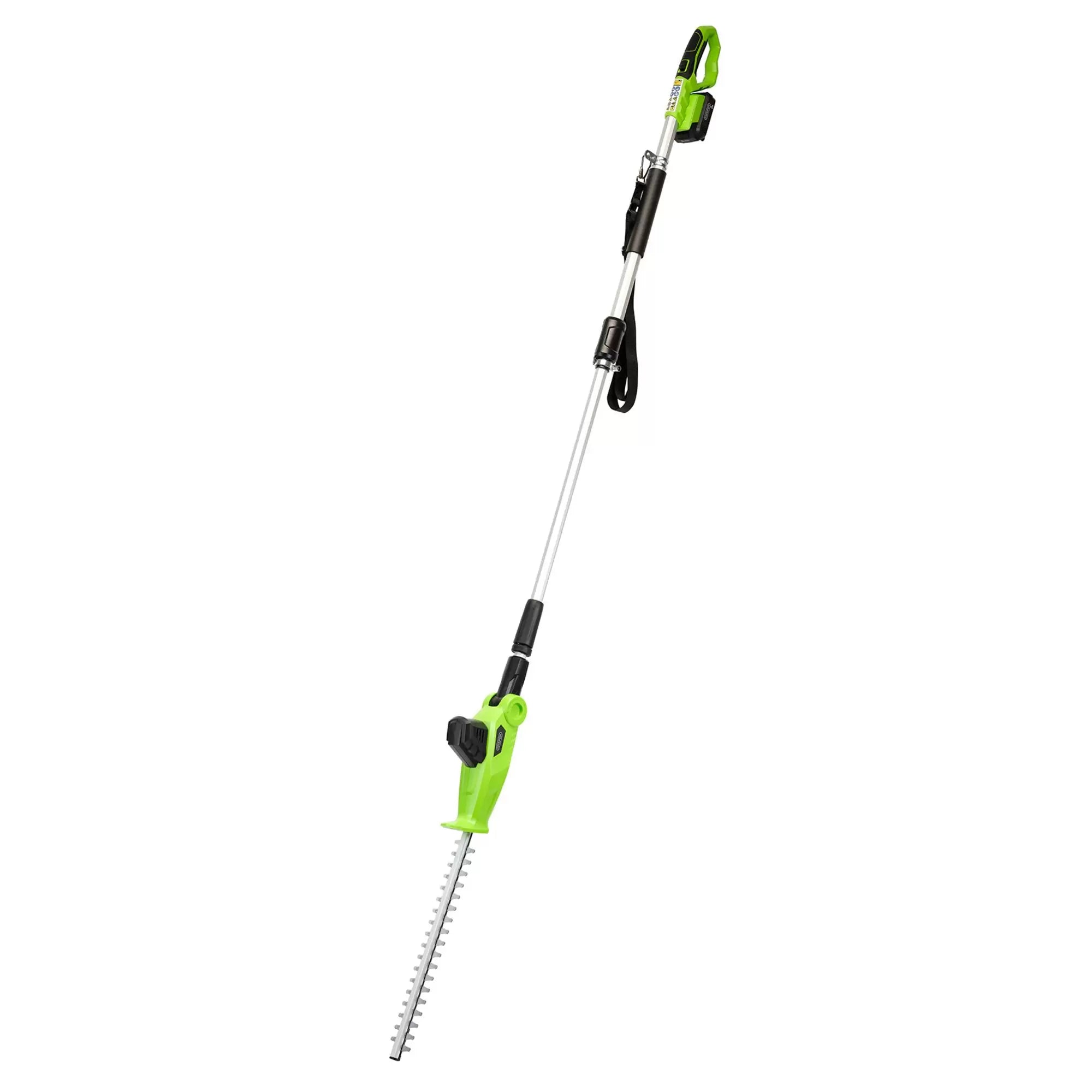 Draper Tools - 31865 - 18V Pole Hedge Trimmer, 1 x 2.0Ah Battery, 1 x Charger