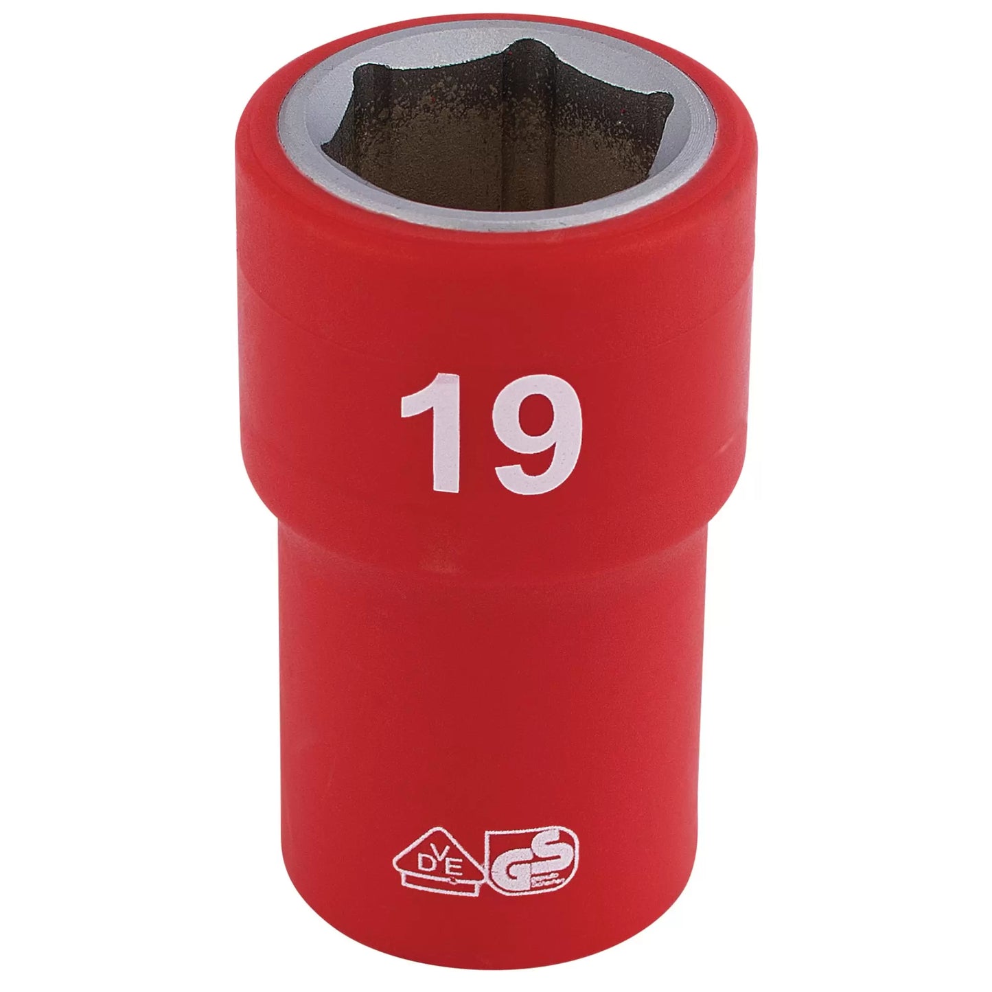Draper Tools - 31880 - Draper Expert Fully Insulated VDE Socket, 1/2" Sq. Dr., 19mm
