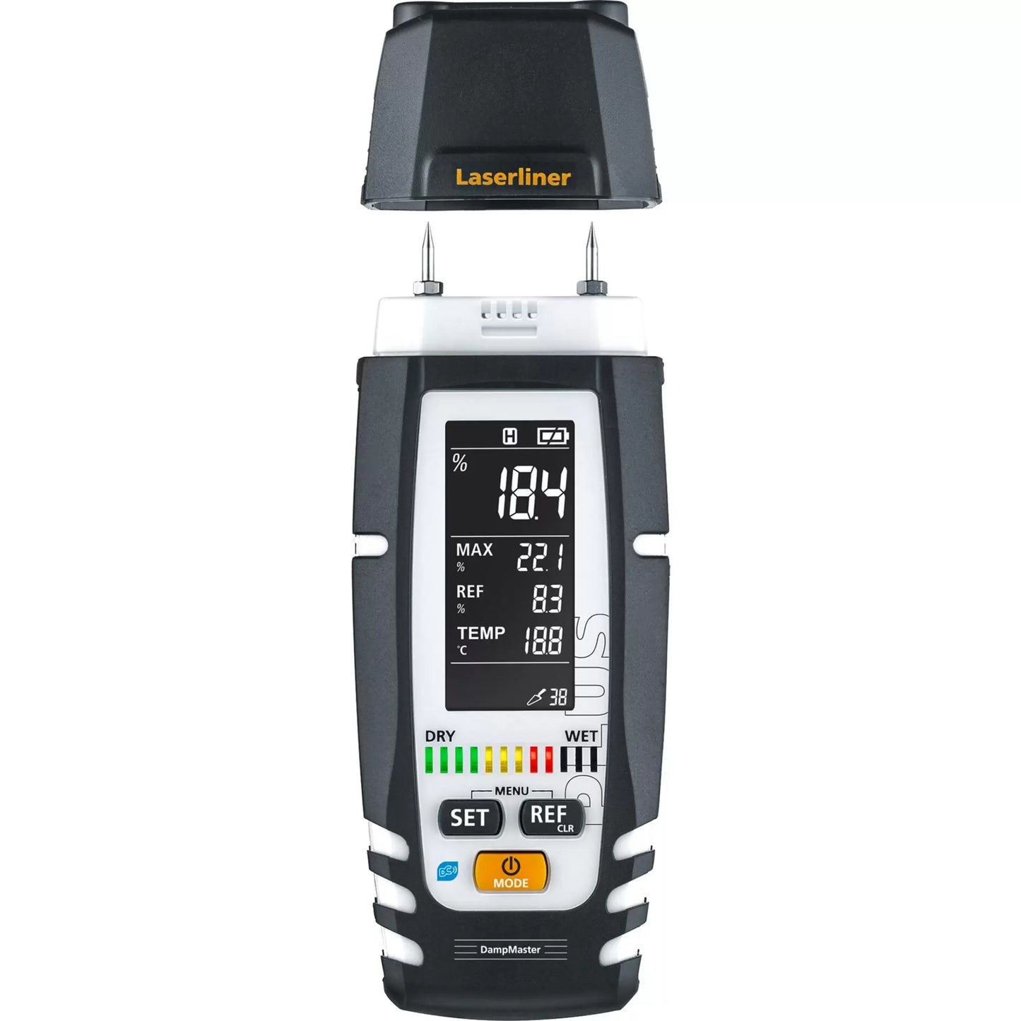Laserliner - 31924 - Laserliner 082.328A DampMaster Plus Material Moisture Measuring Device