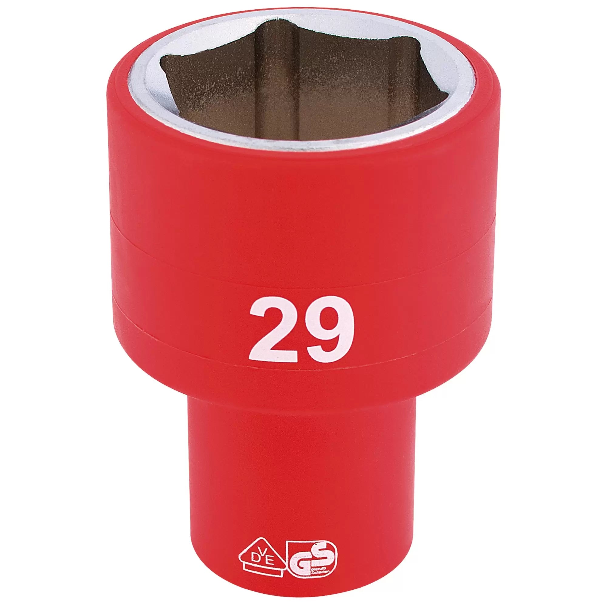 Draper Tools - 31988 - Draper Expert Fully Insulated VDE Socket, 1/2" Sq. Dr., 29mm