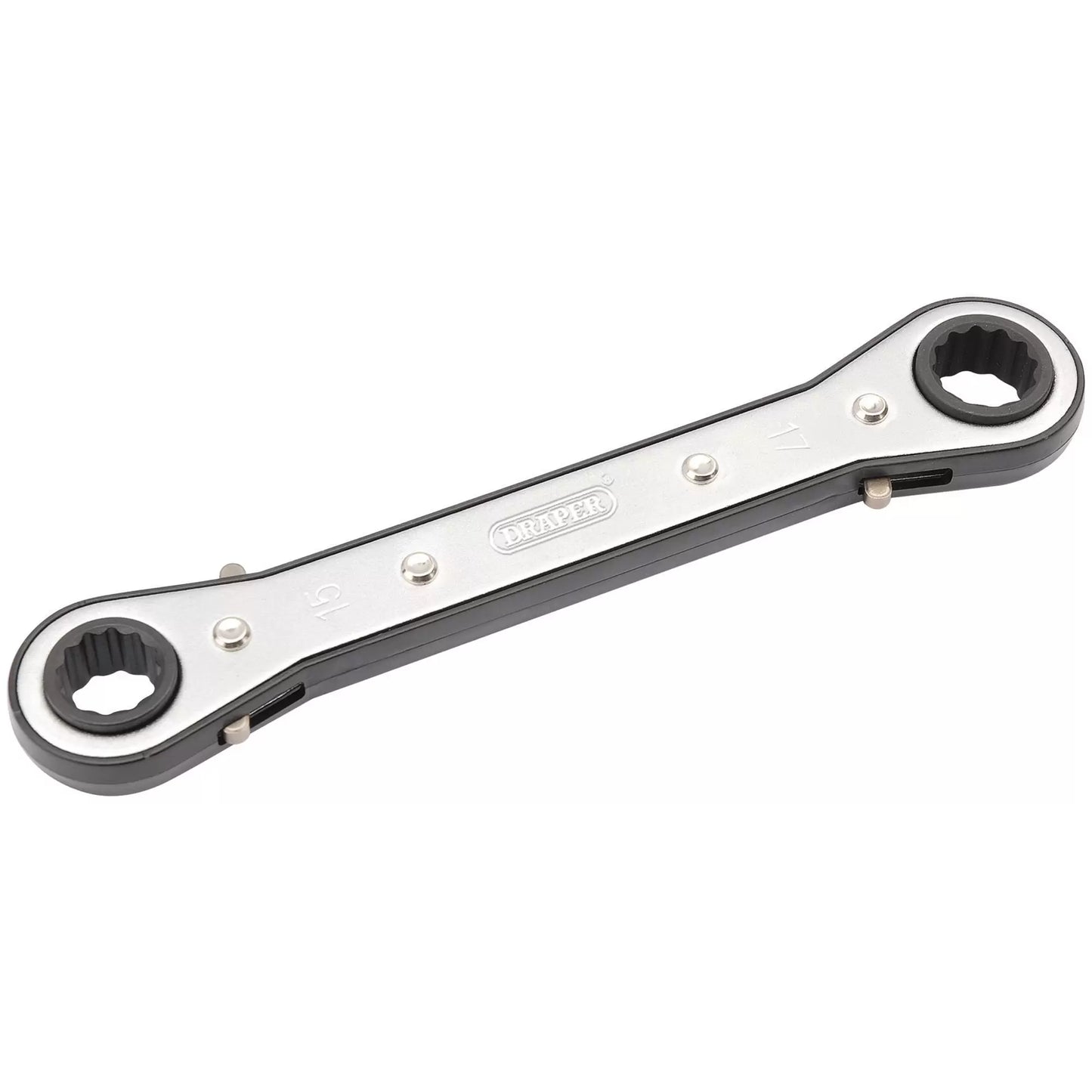 Draper Tools - 31996 - Ratcheting Ring Spanner, 15 x 17mm