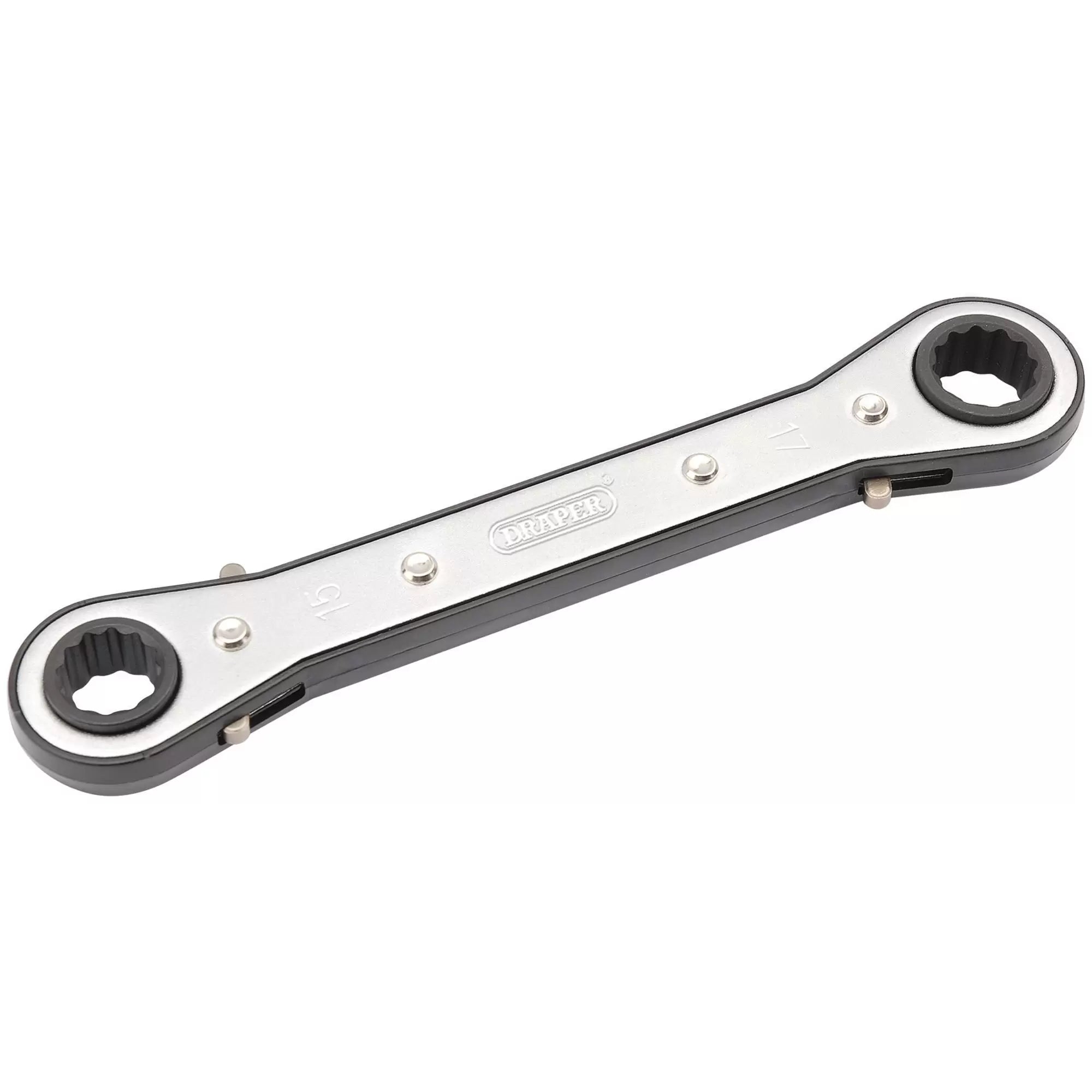 Draper Tools - 31996 - Ratcheting Ring Spanner, 15 x 17mm
