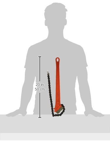 Ridgid Heavy Duty Chain Wrench – 2-1/2 Inches (Model 31320)