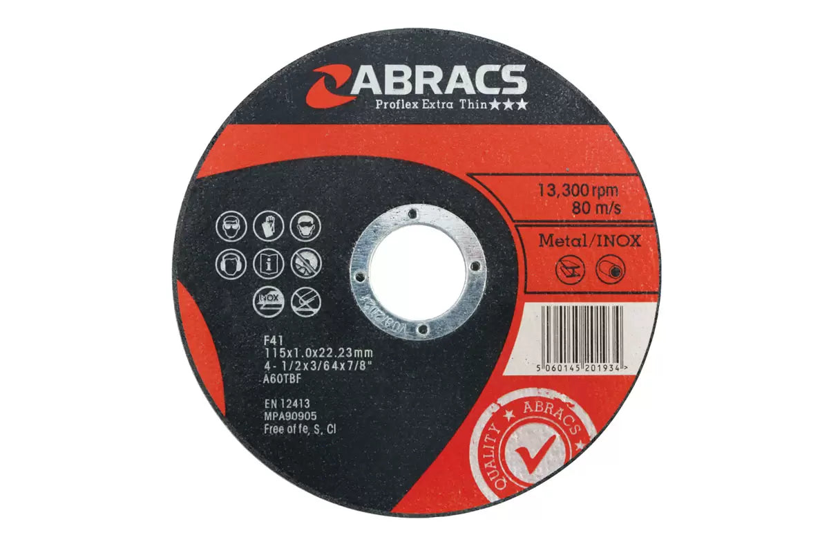 Connect - 32067 - Abracs Cutting Disc 115mm 1.0mm