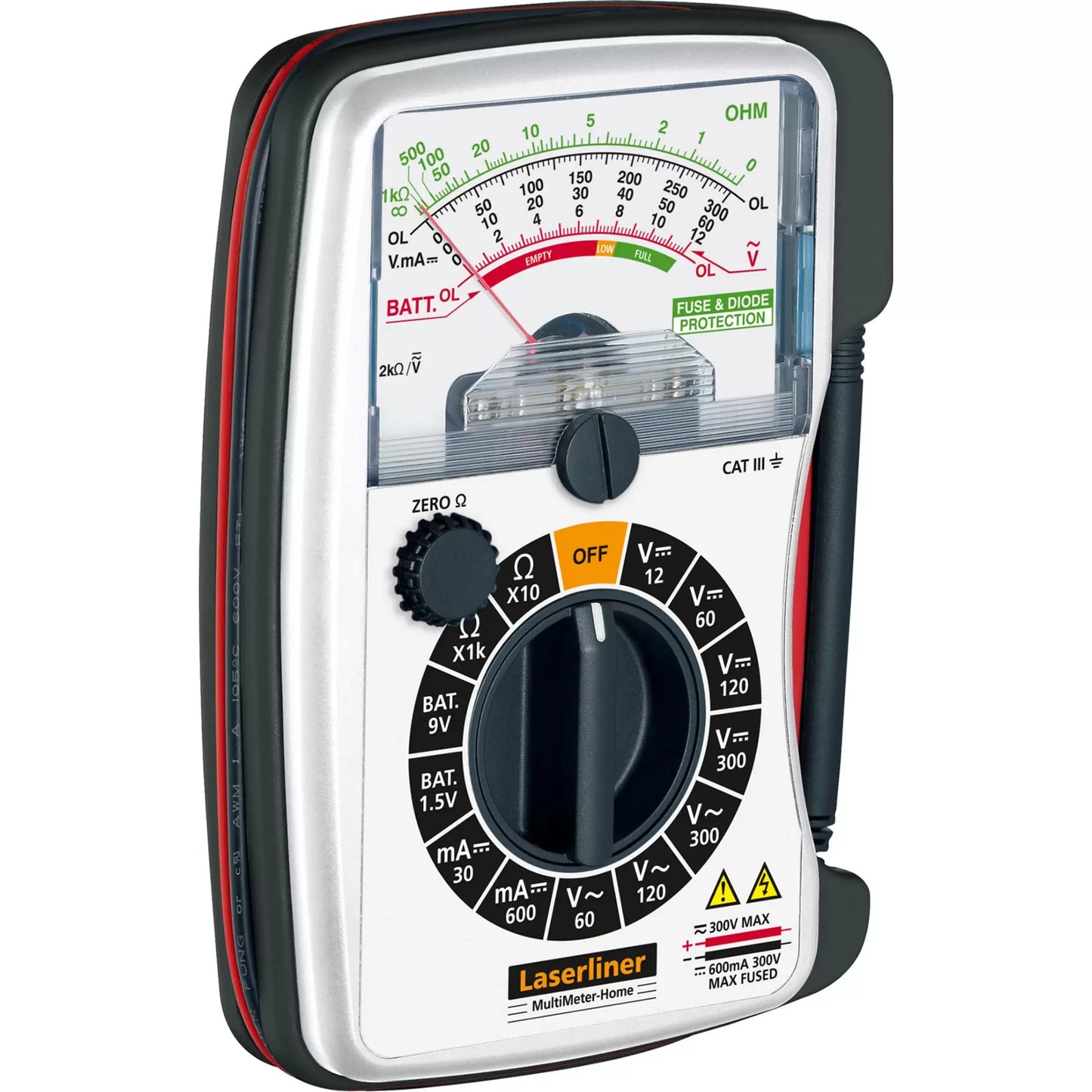 Laserliner - 32072 - Laserliner 083.030E MultiMeter-Home Analogue Multimeter
