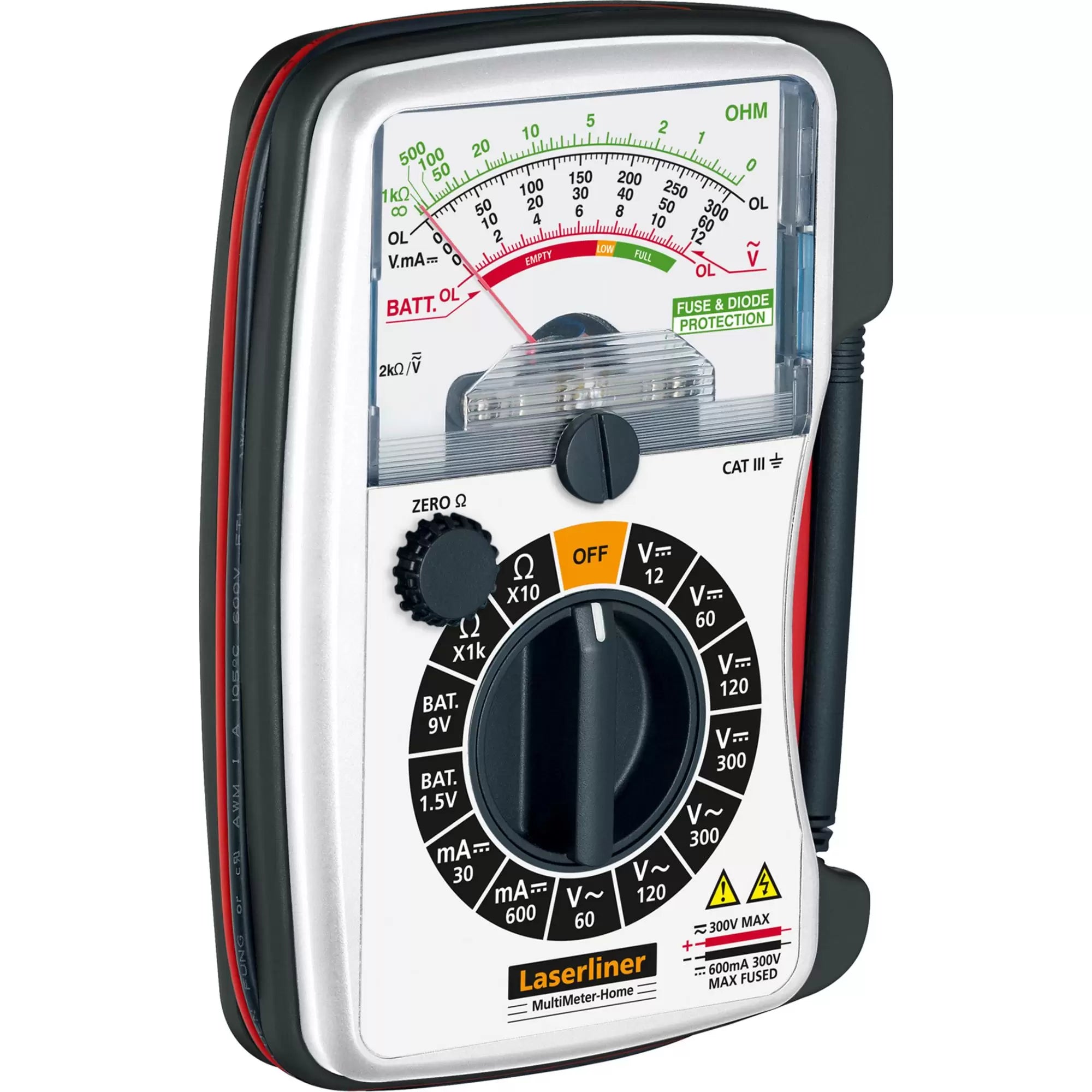 Laserliner - 32072 - Laserliner 083.030E MultiMeter-Home Analogue Multimeter