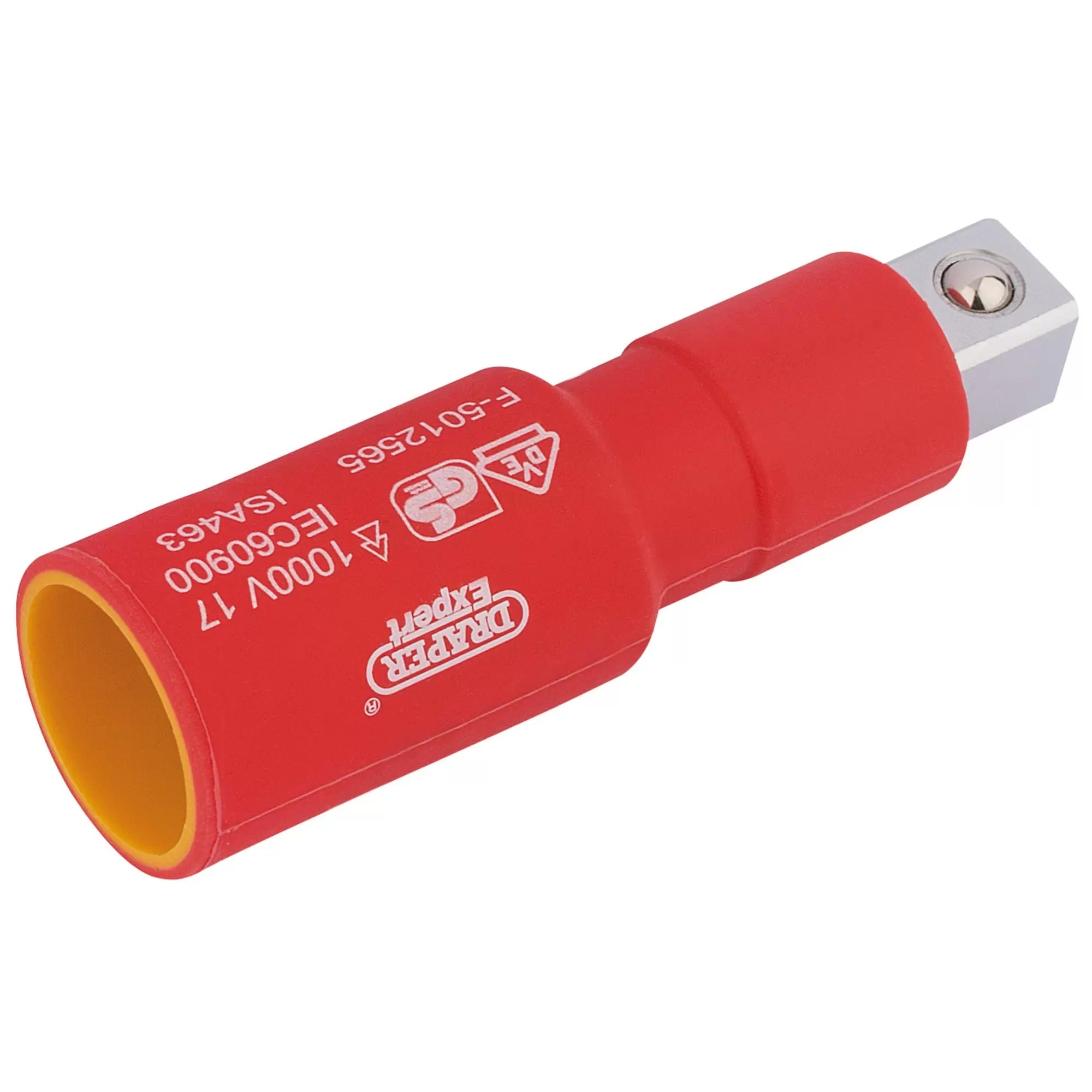 Draper Tools - 32103 - Draper Expert VDE Approved Fully Insulated Extension Bar, 1/2" Sq. Dr., 75mm