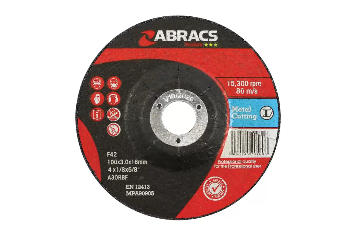Metal Grinding Discs 100mm 25pc