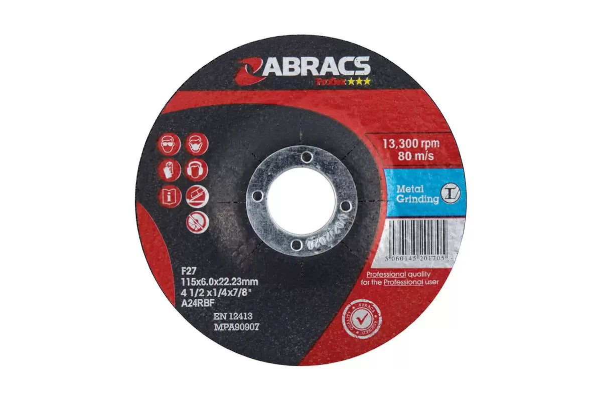 Connect - 32194 - Abracs Grinding Discs 115mm
