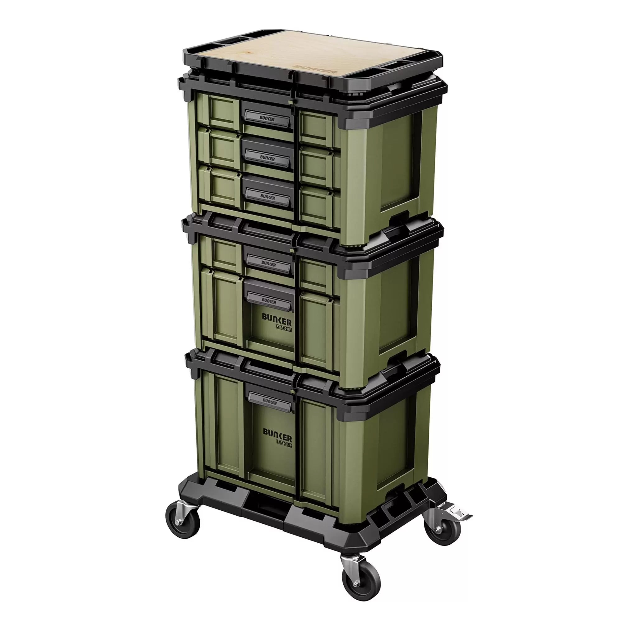 Draper Tools - 32261 - BUNKER Load-Up Drawer Stacking System (5 Piece)