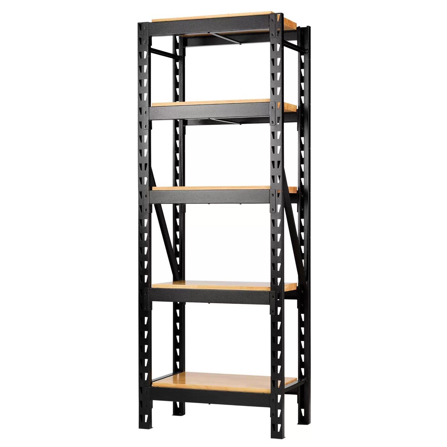 Draper Tools - 32446 - BUNKER 22 Piece Modular 5 Tier Racking with Hardwood Shelving, 750mm