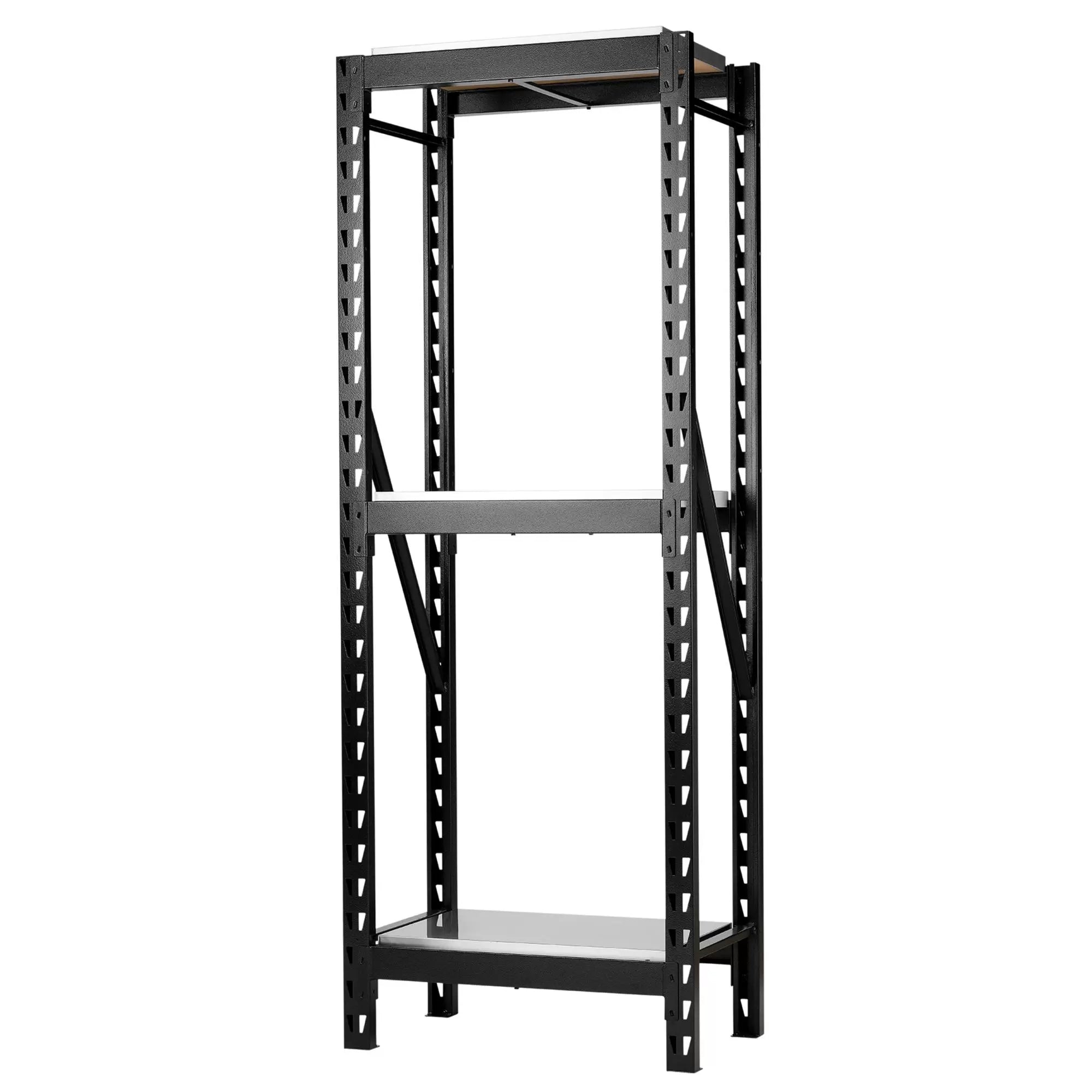 Draper Tools - 32461 - BUNKER 14 Piece Modular 3 Tier Racking with Stainless Steel Shelving, 750mm