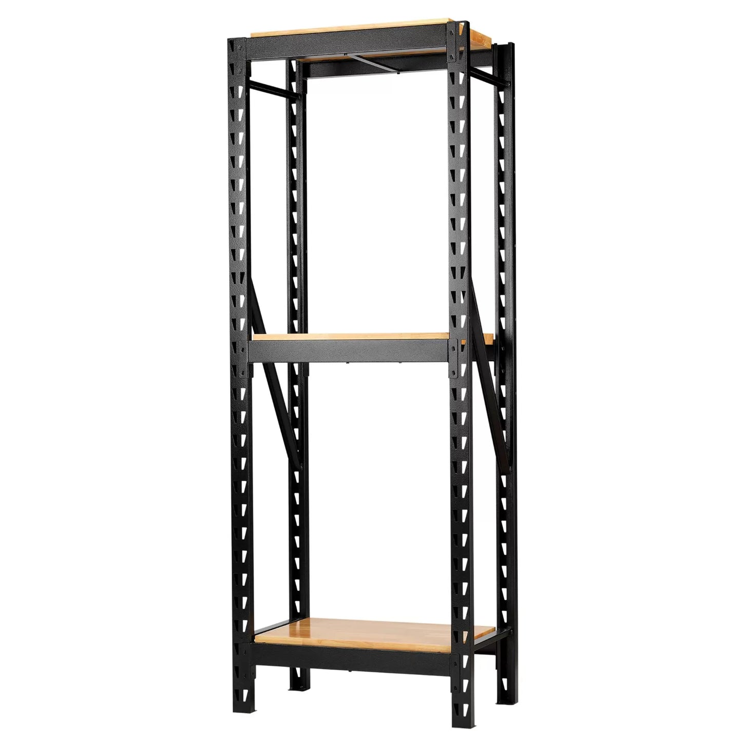 Draper Tools - 32465 - BUNKER 14 Piece Modular 3 Tier Racking with Hardwood Shelving, 750mm