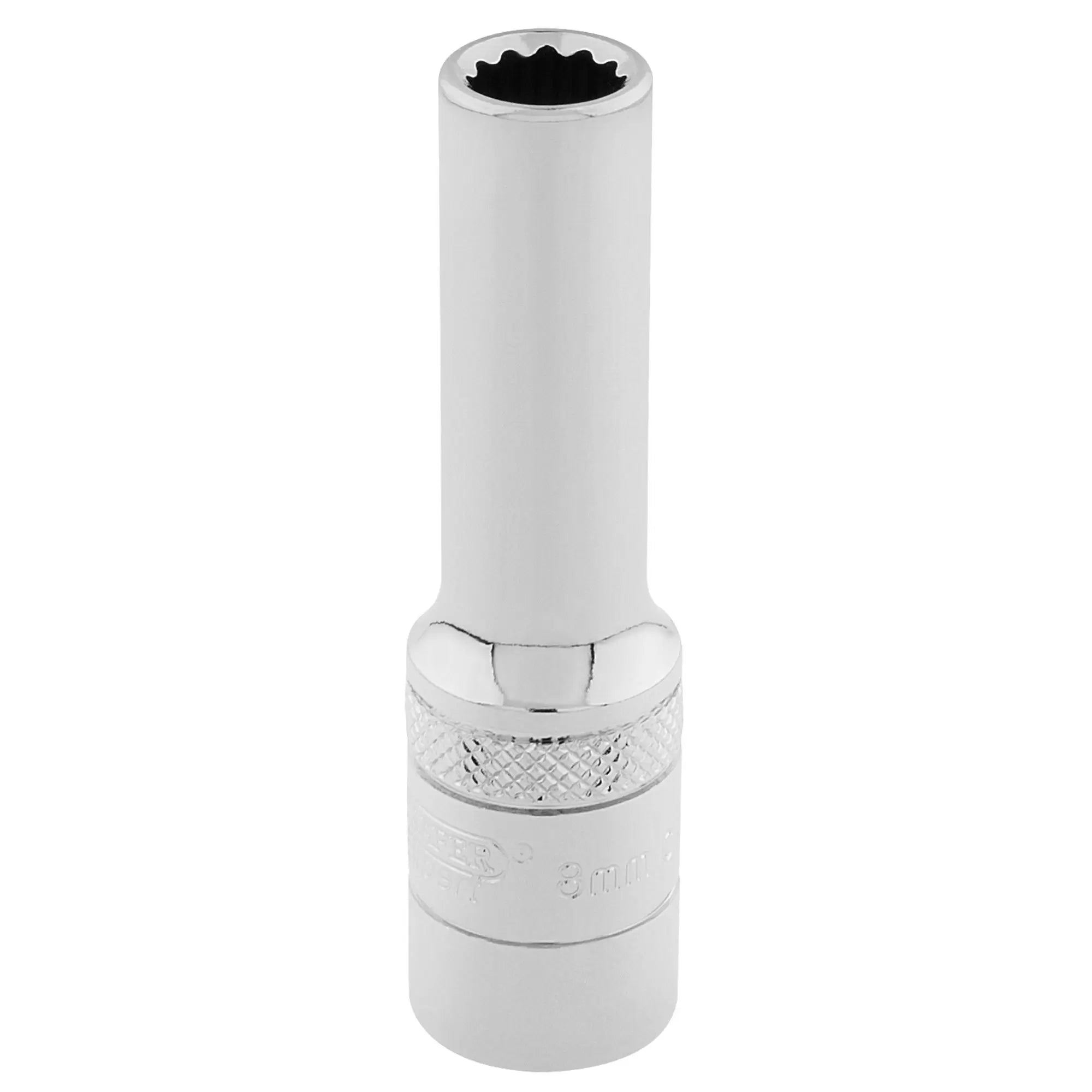Draper Tools - 32818 - Draper Expert HI-TORQ® 12 Point Deep Socket, 3/8" Sq. Dr., 8mm