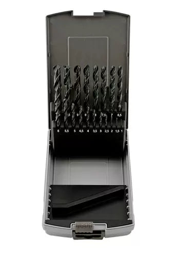 HSS Drill Bit Set 1mm - 10mm 19pc