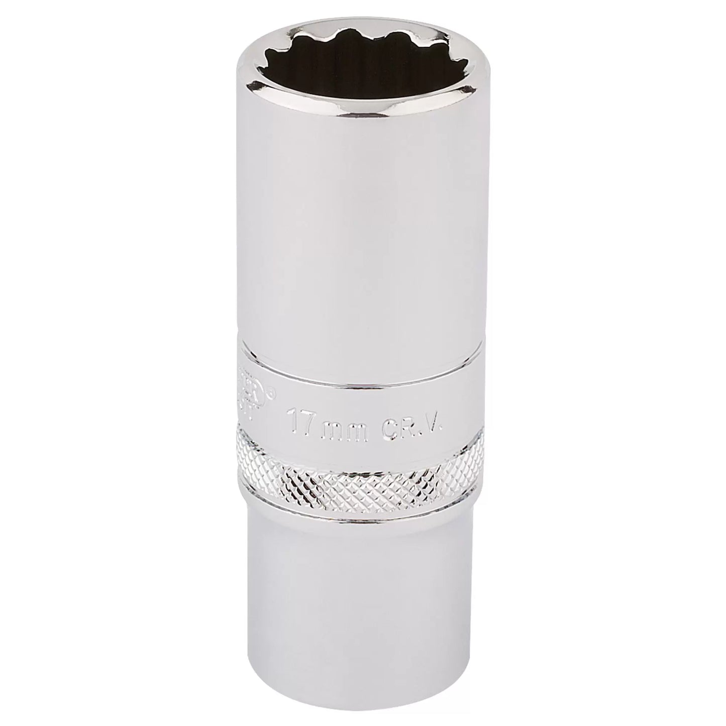 Draper Tools - 33013 - Draper Expert HI-TORQ® 12 Point Deep Socket, 3/8" Sq. Dr., 17mm