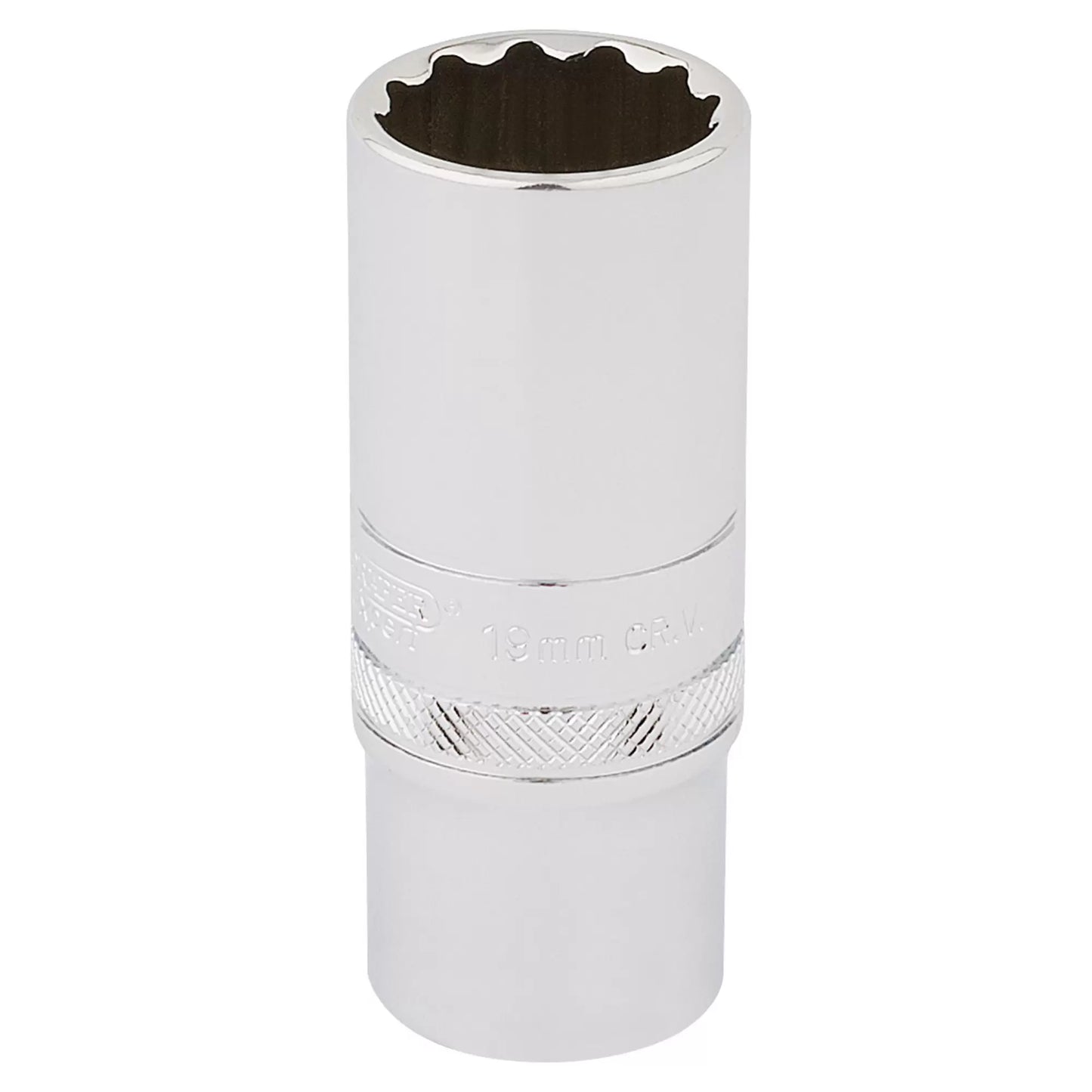 Draper Tools - 33036 - Draper Expert HI-TORQ® 12 Point Deep Socket, 3/8" Sq. Dr., 19mm