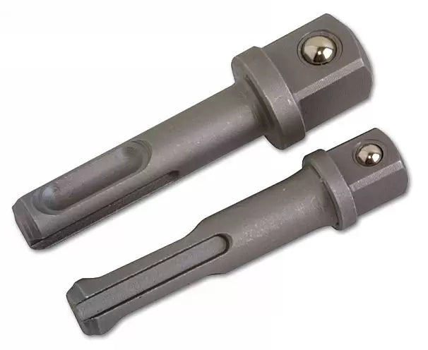 Laser - 3330 - SDS Shank Socket Adaptors 3/8"D, 1/2"D 2pc