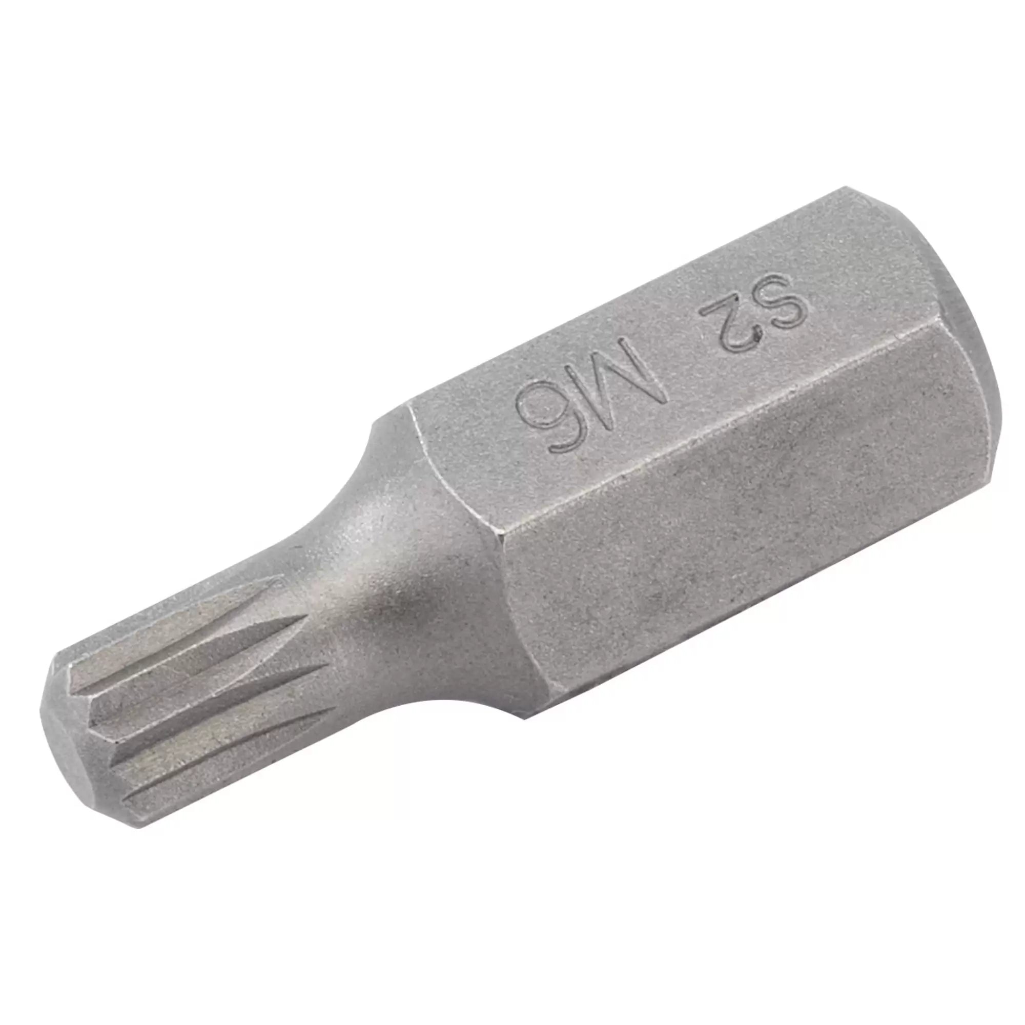 Draper Tools - 33340 - Draper Expert Spline 10mm Insert Bit for Mechanics Bit Sets, M6 x 30mm