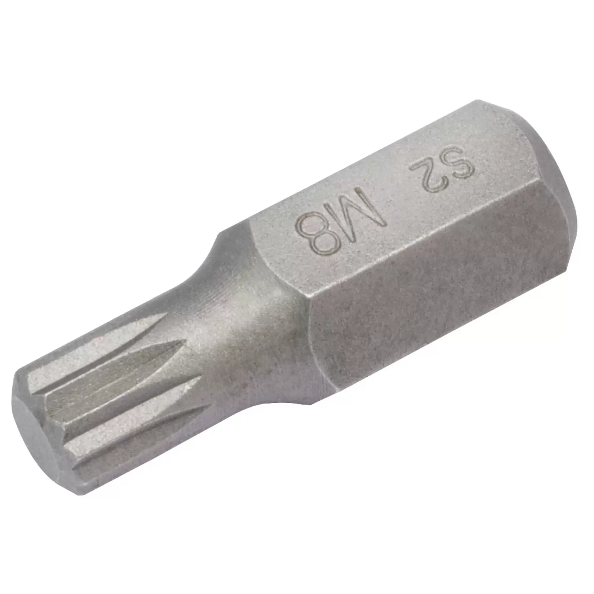 Draper Tools - 33341 - Draper Expert Spline 10mm Insert Bit for Mechanics Bit Sets, M8 x 30mm