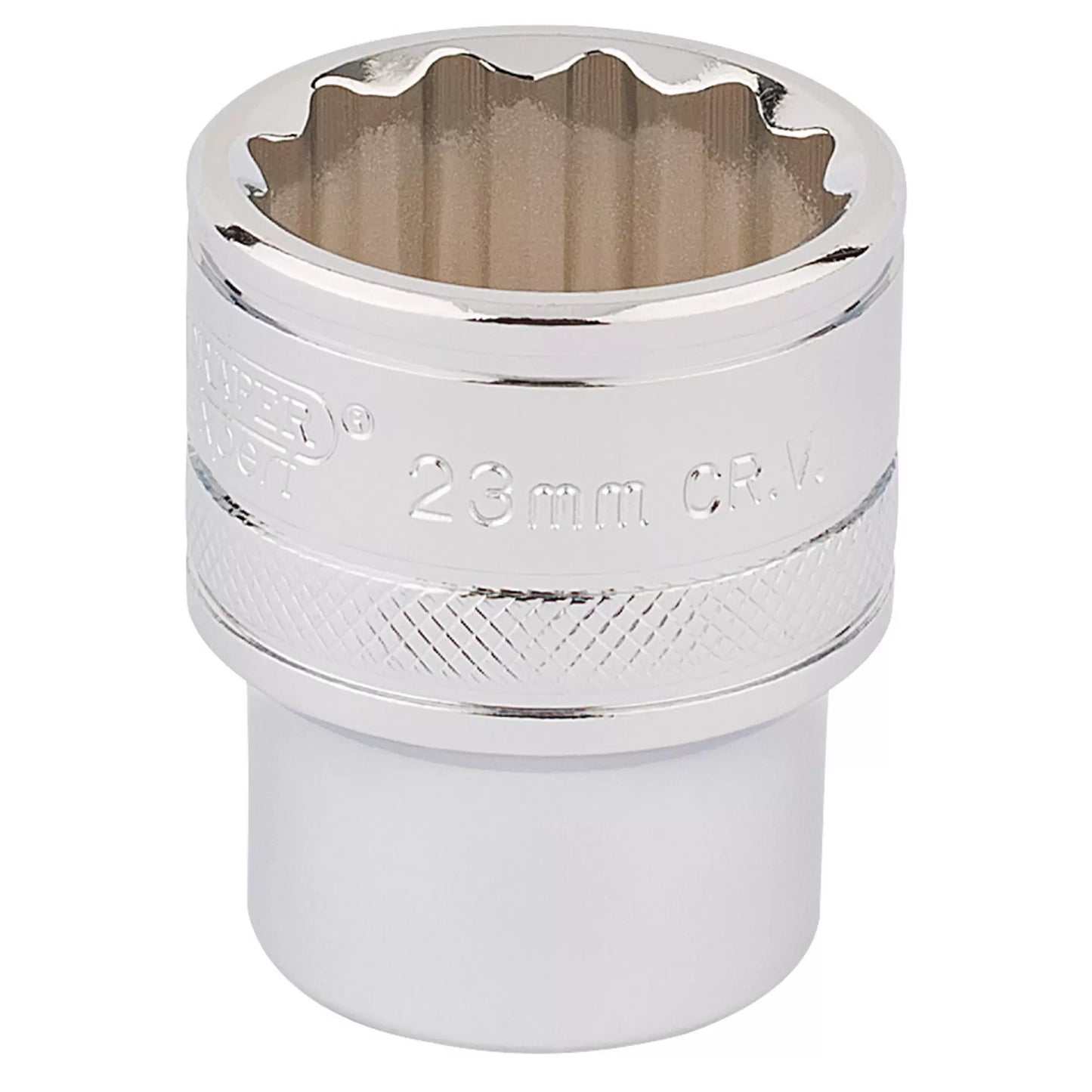 Draper Tools - 33370 - Draper Expert HI-TORQ® 12 Point Socket, 1/2" Sq. Dr., 23mm