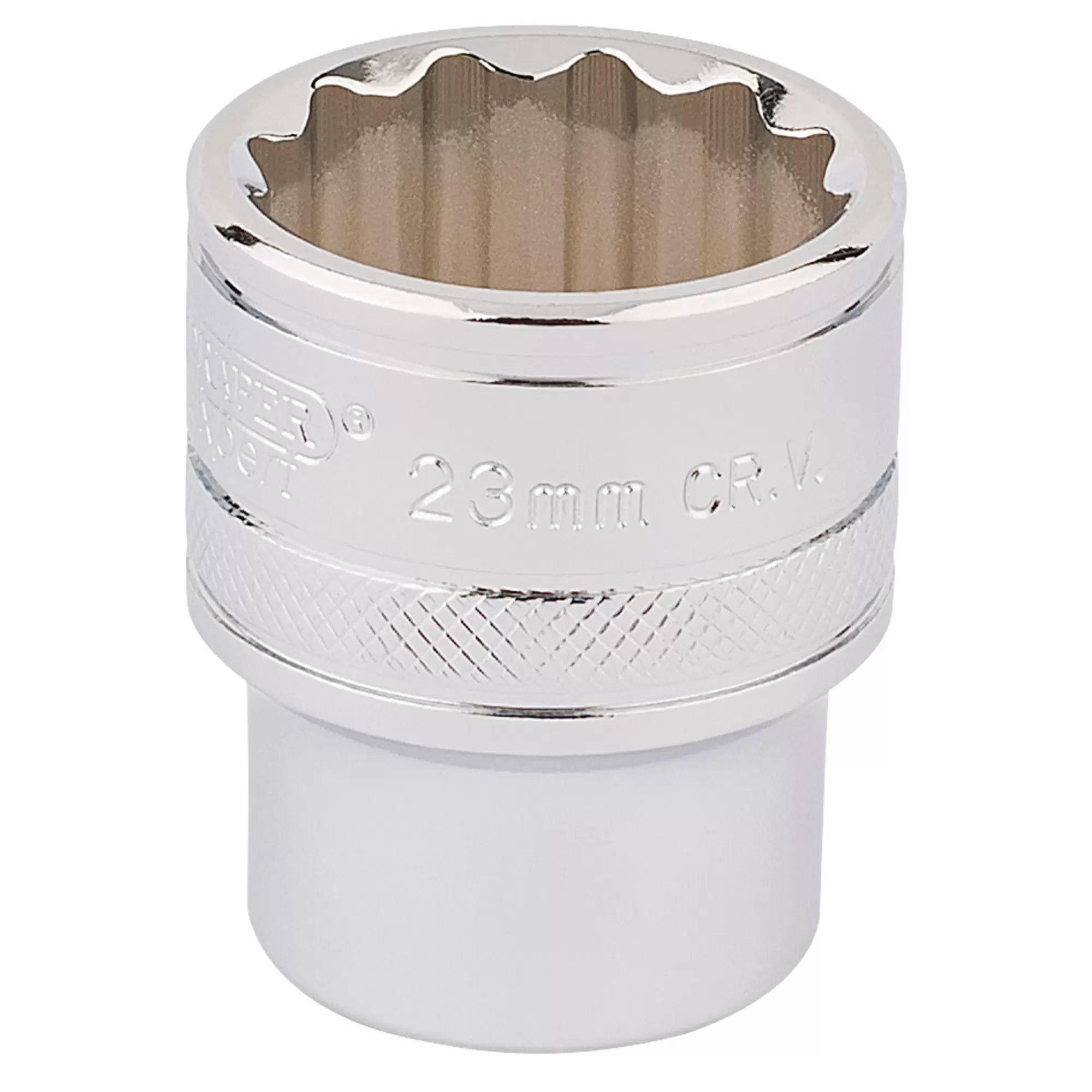 Draper Tools - 33370 - Draper Expert HI-TORQ® 12 Point Socket, 1/2" Sq. Dr., 23mm