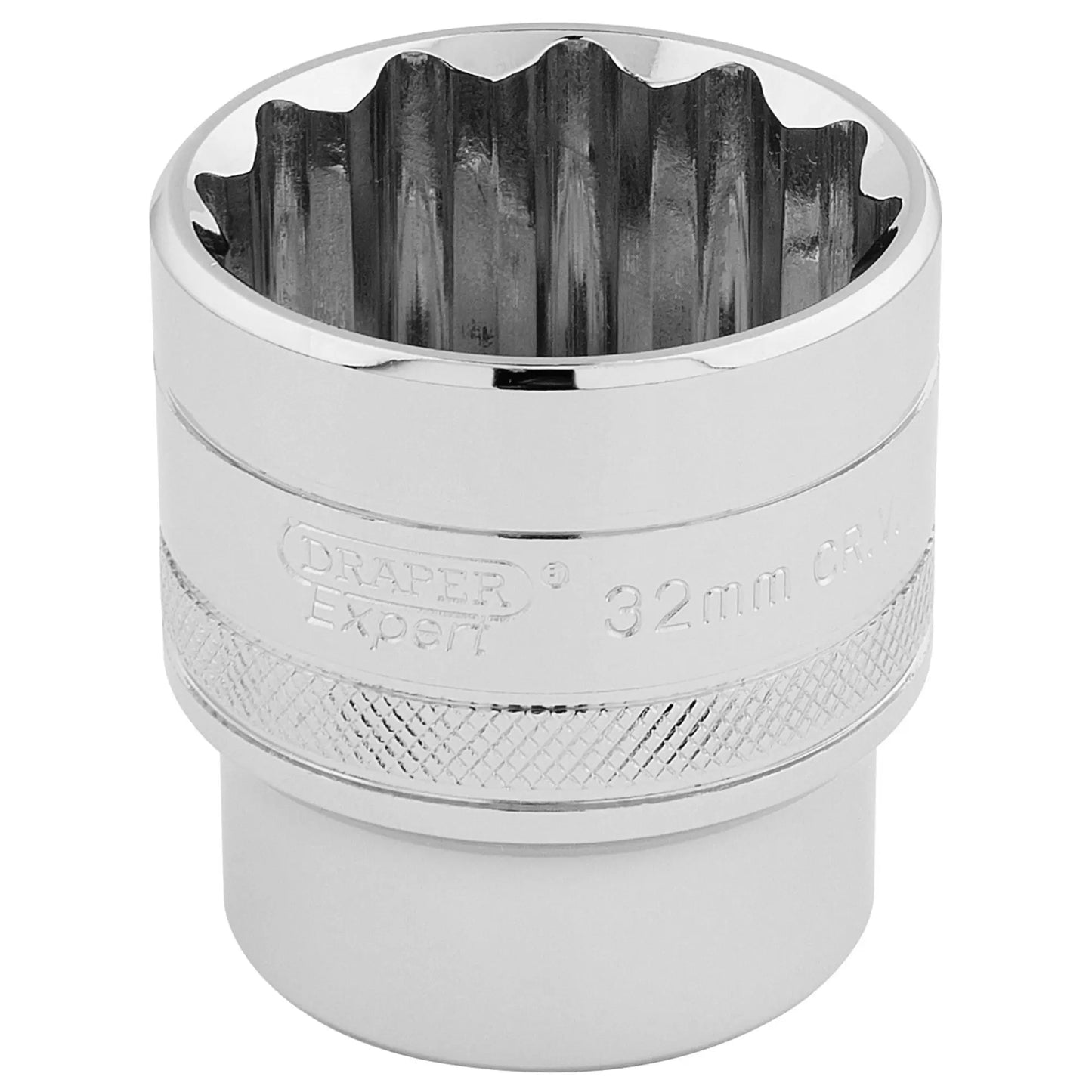 Draper Tools - 33593 - Draper Expert HI-TORQ® 12 Point Socket, 1/2" Sq. Dr., 32mm