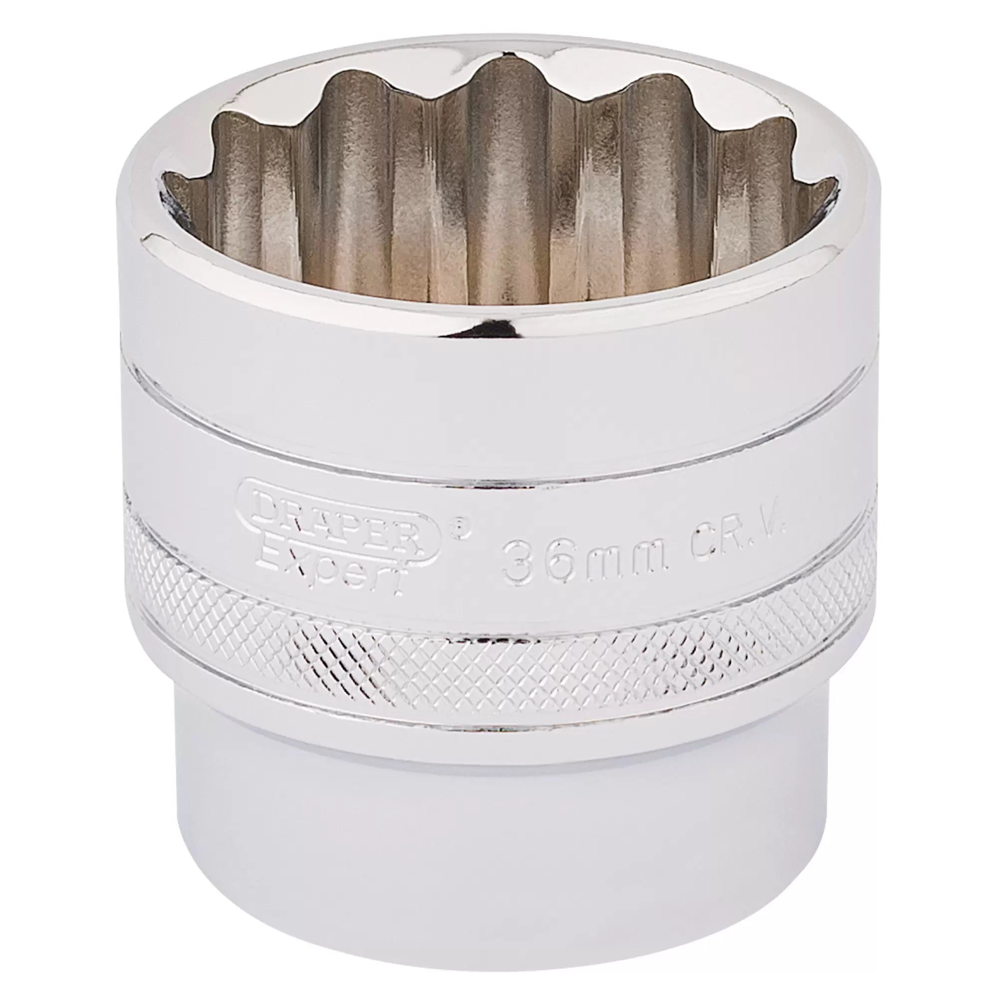 Draper Tools - 33594 - Draper Expert HI-TORQ® 12 Point Socket, 1/2" Sq. Dr., 36mm