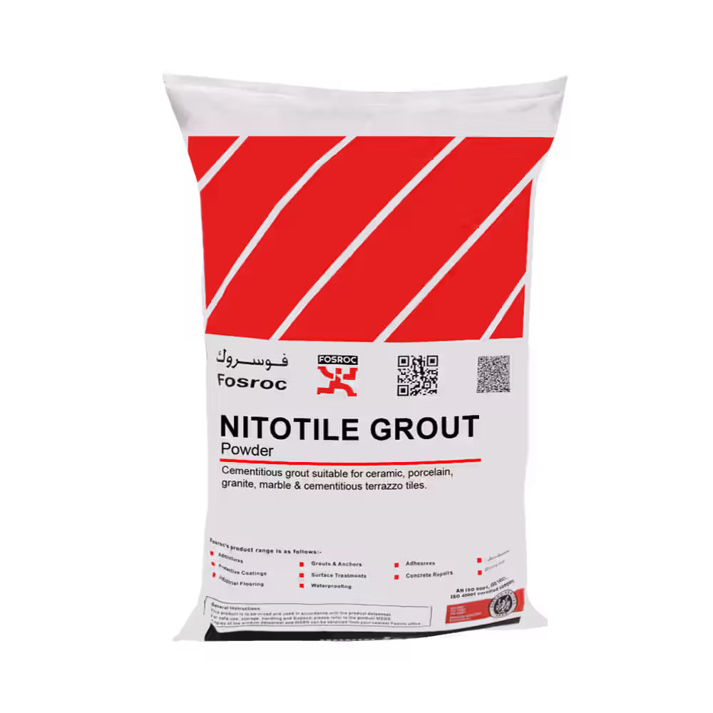 Fosroc NitoTile Grout - Black - 20kg Bag